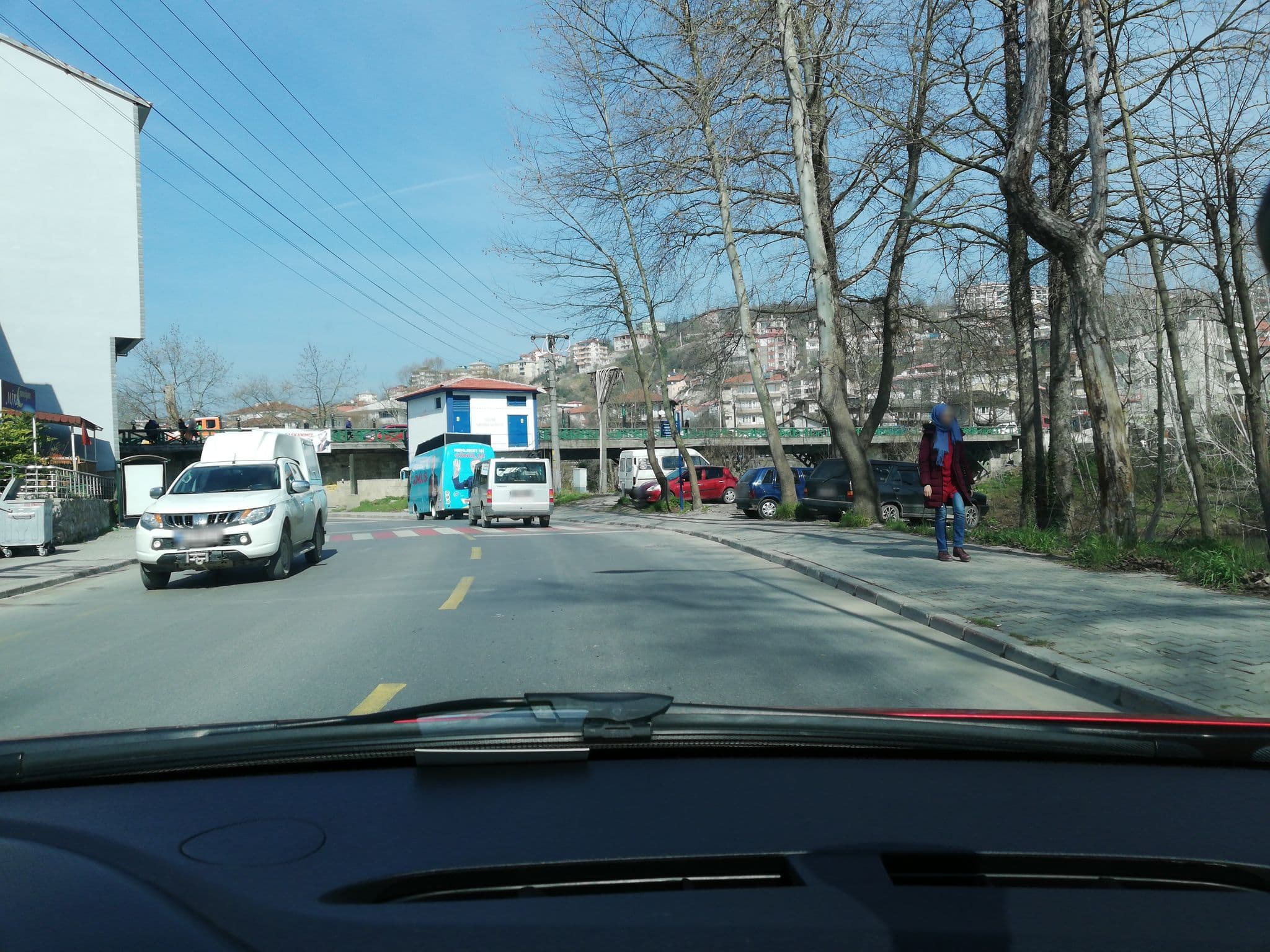 Street view near Güzelce Pansiyon, Bartın — © sefaonur (CC BY-SA · Mapillary)