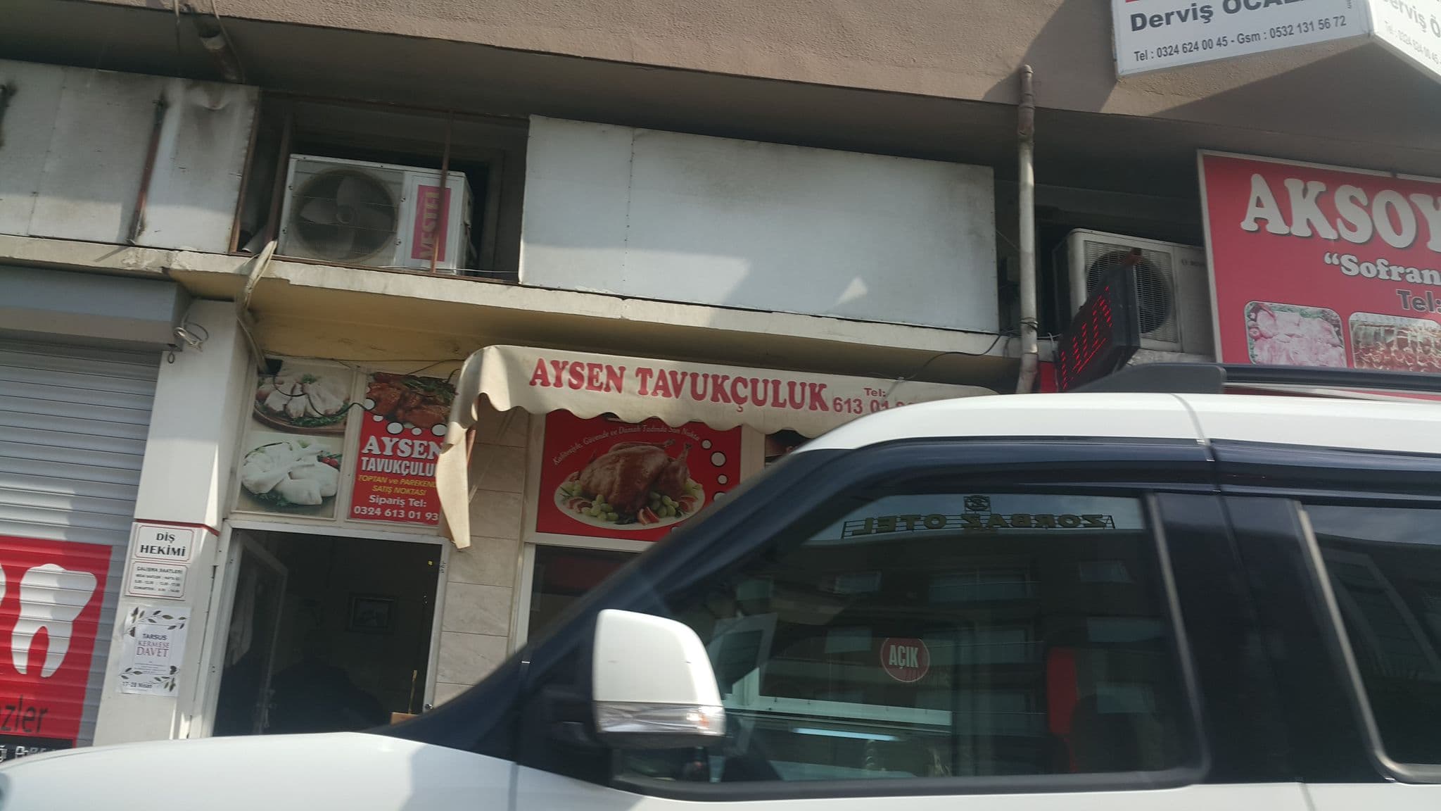 Street view near Otel Şadırvanlı, Tarsus — © kunduzh (CC BY-SA · Mapillary)