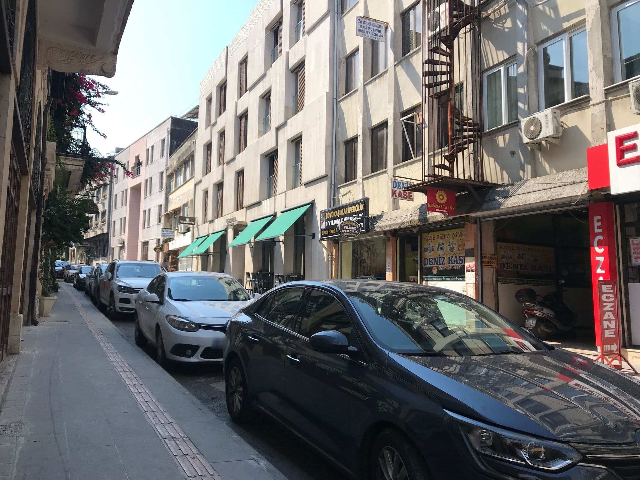 Street view near Soterya Butik Hotel & Spa, Antakya — © ferahkoksal (CC BY-SA · Mapillary)
