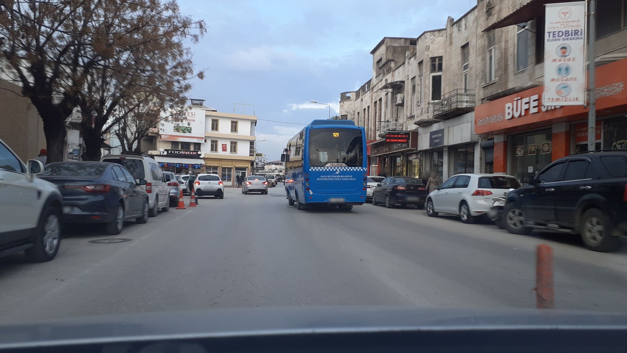 Street view near Guney Hotel, Antakya — © ahmettsafaa (CC BY-SA · Mapillary)