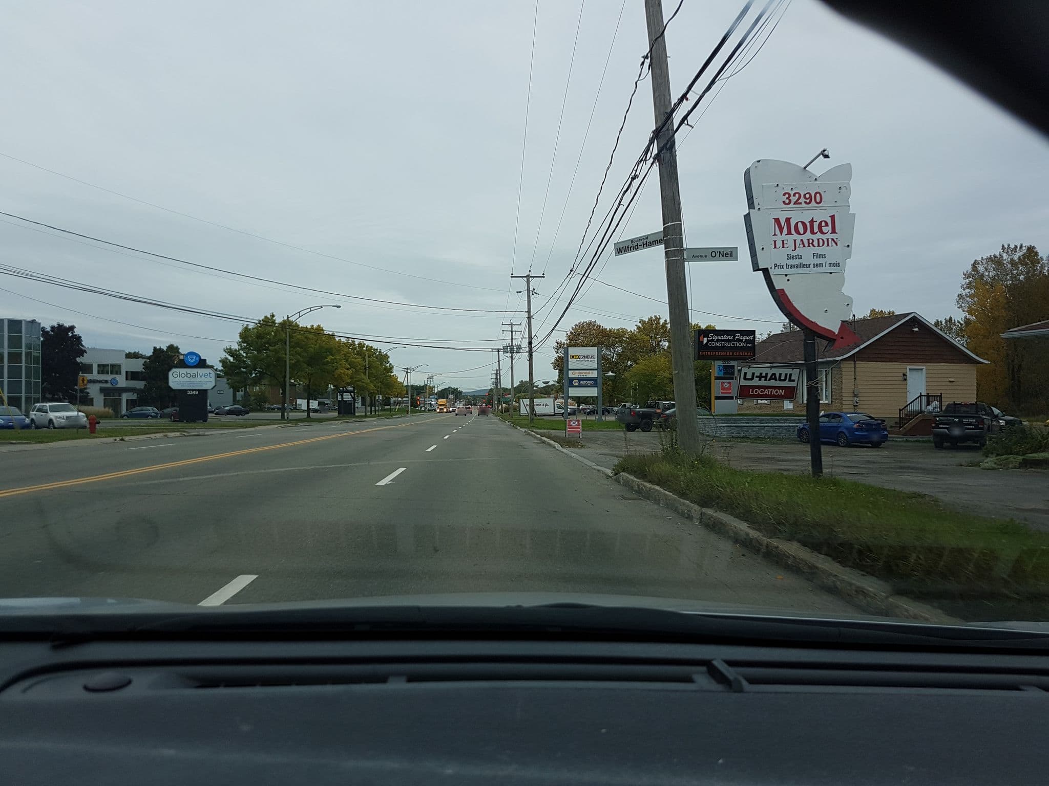 Street view near Motel Jann, Sainte-Foy — © daudrain (CC BY-SA · Mapillary)
