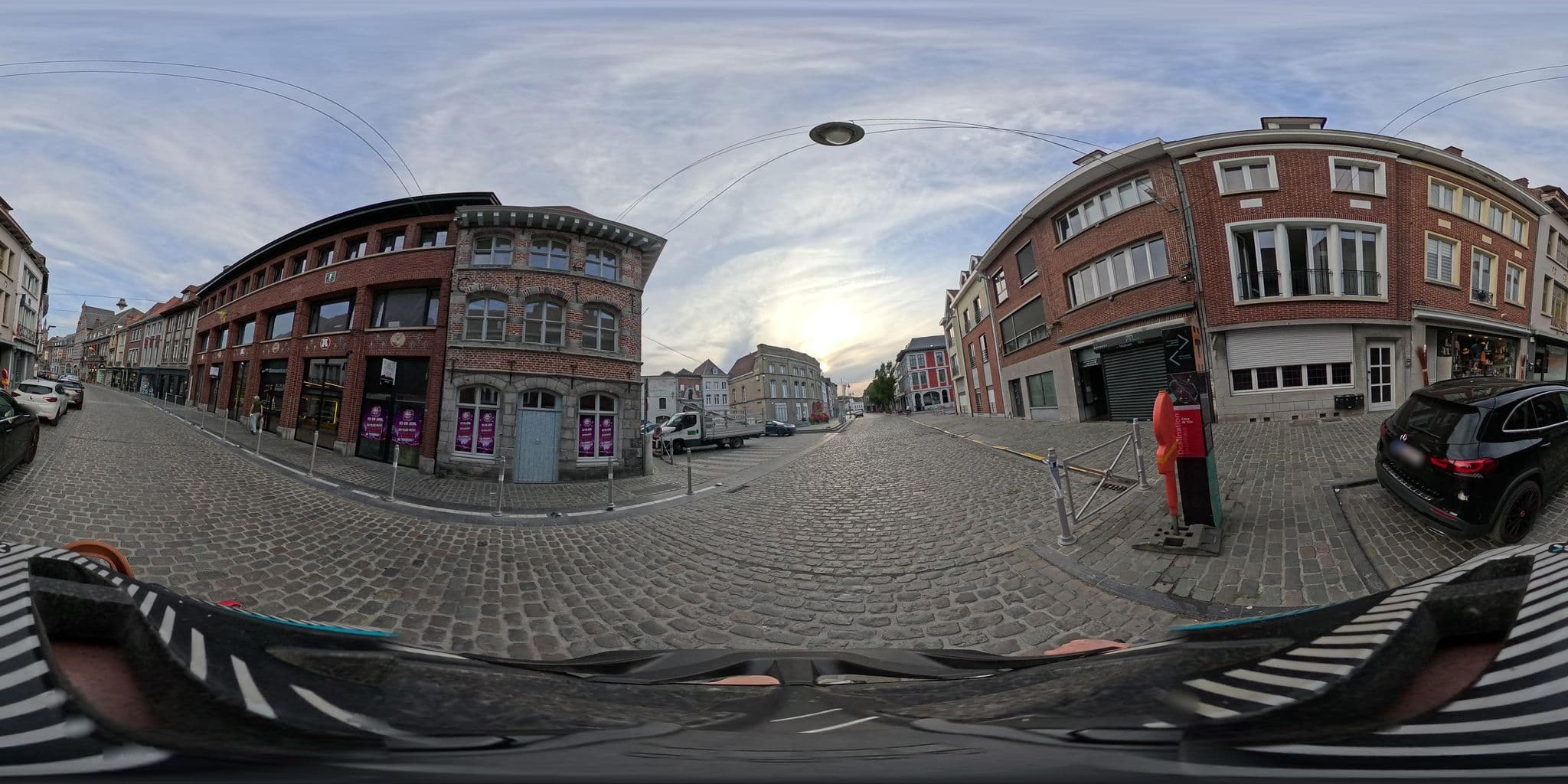 Street view near gite des bons maux, Tournai — © rmic (CC BY-SA · Mapillary)