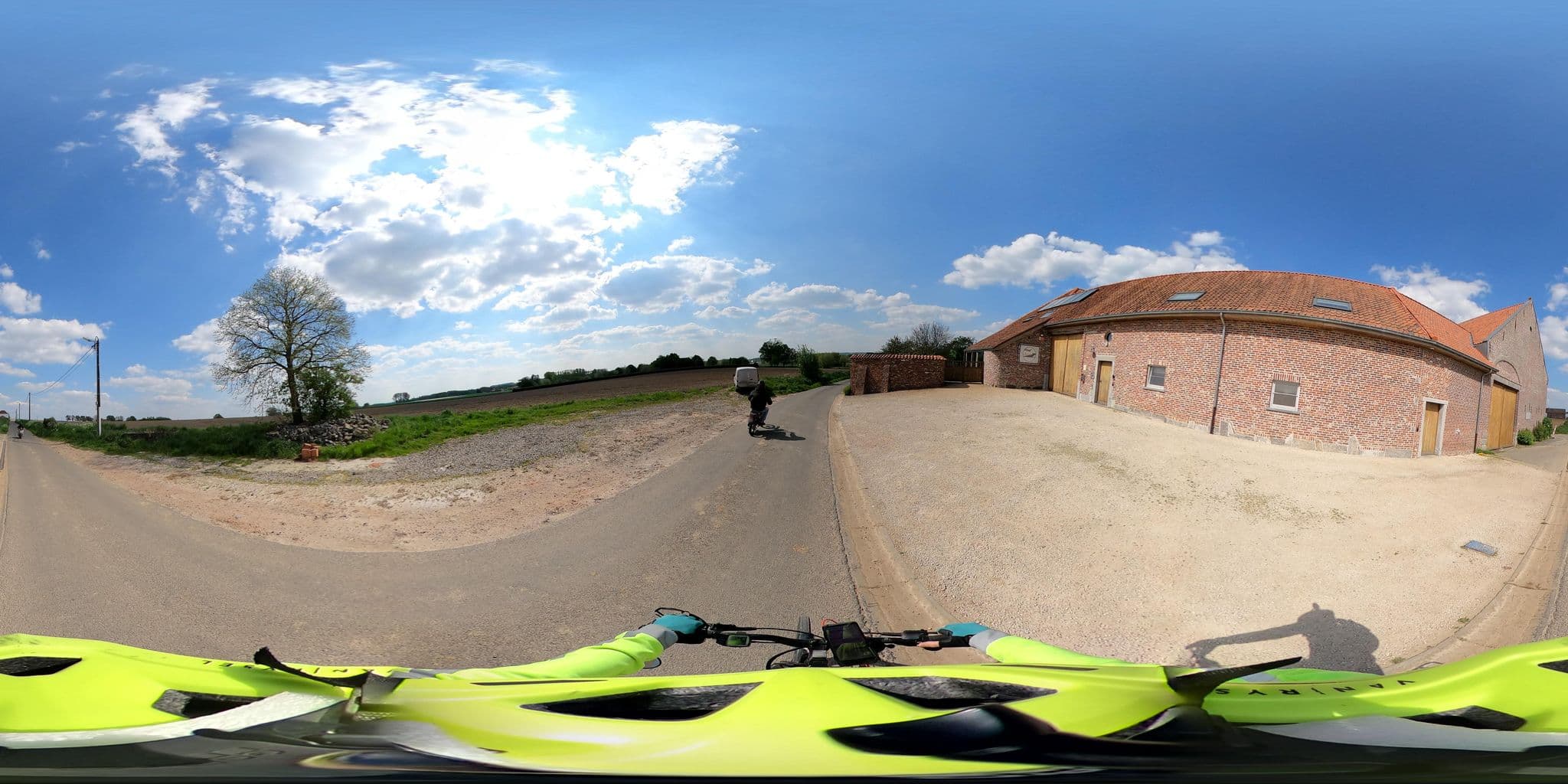 Street view near Hof Ter Haegen, Vollezele — © Stefdegreef (CC BY-SA · Mapillary)