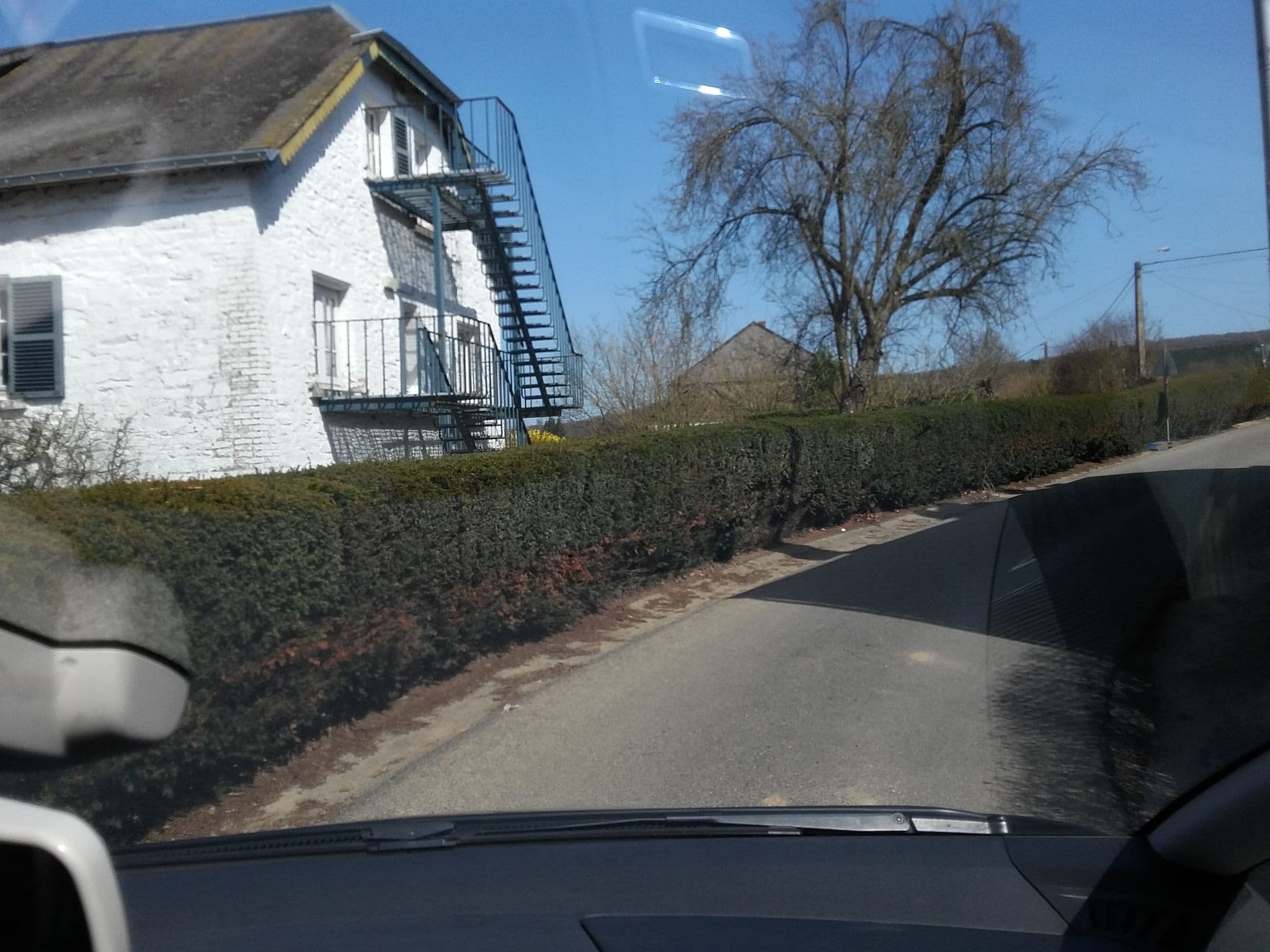 Street view near La Maison Blanche, Daverdisse — © foxandpotatoes (CC BY-SA · Mapillary)