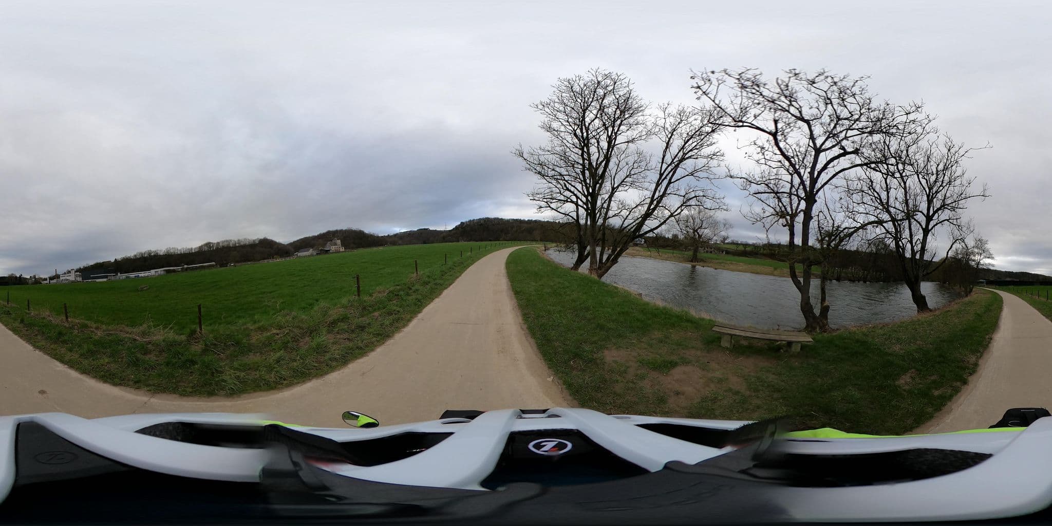Street view near La Villa H, Hamoir — © Mizuna (CC BY-SA · Mapillary)