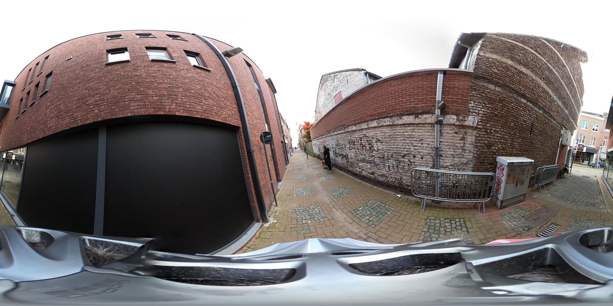 Street view near Tongeren Schuttersgang 1, Tongeren — © Eebie (CC BY-SA · Mapillary)