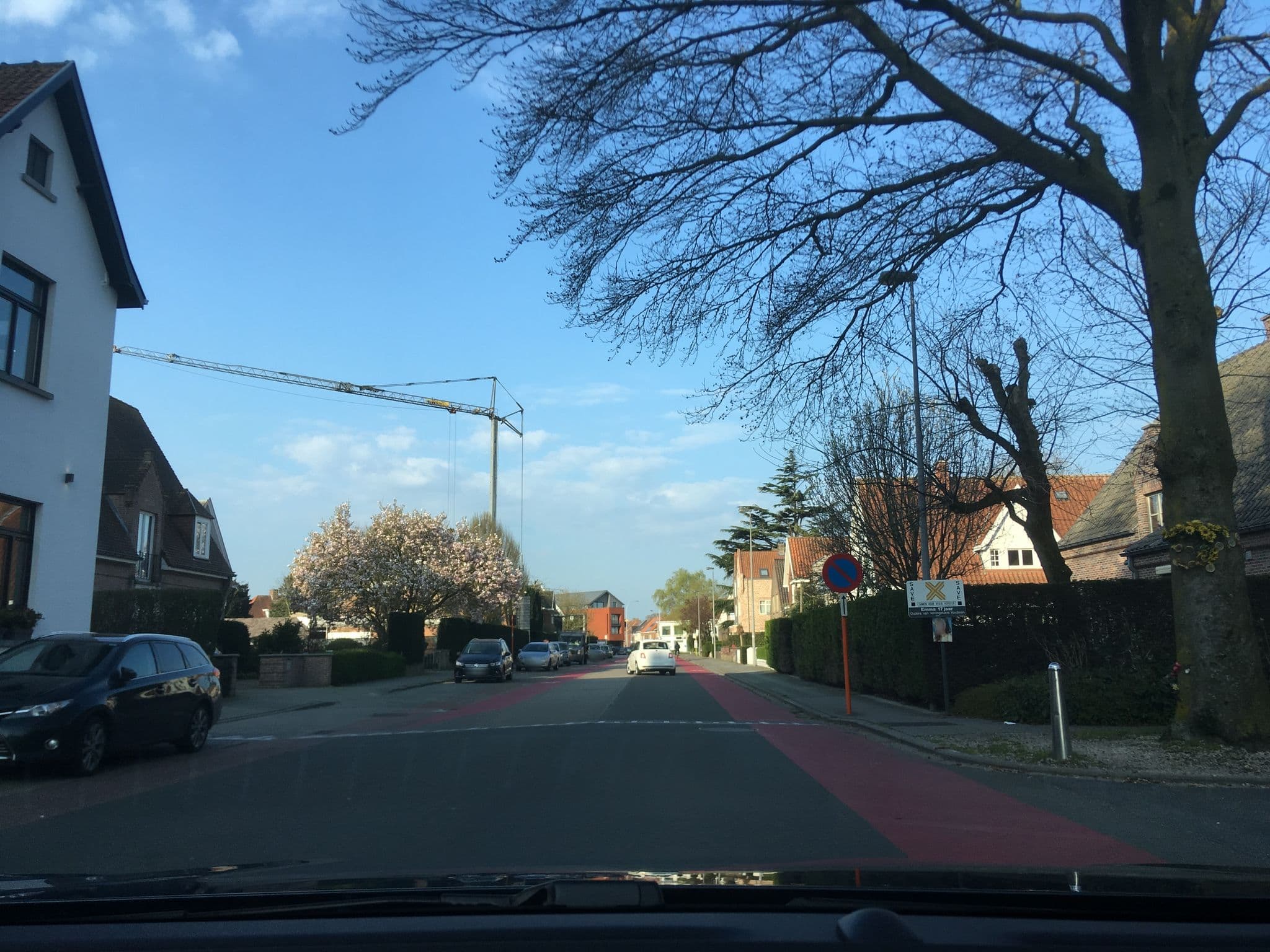 Street view near Olympia Hotel Bruges, Sint-Michiels — © timcouwelier (CC BY-SA · Mapillary)