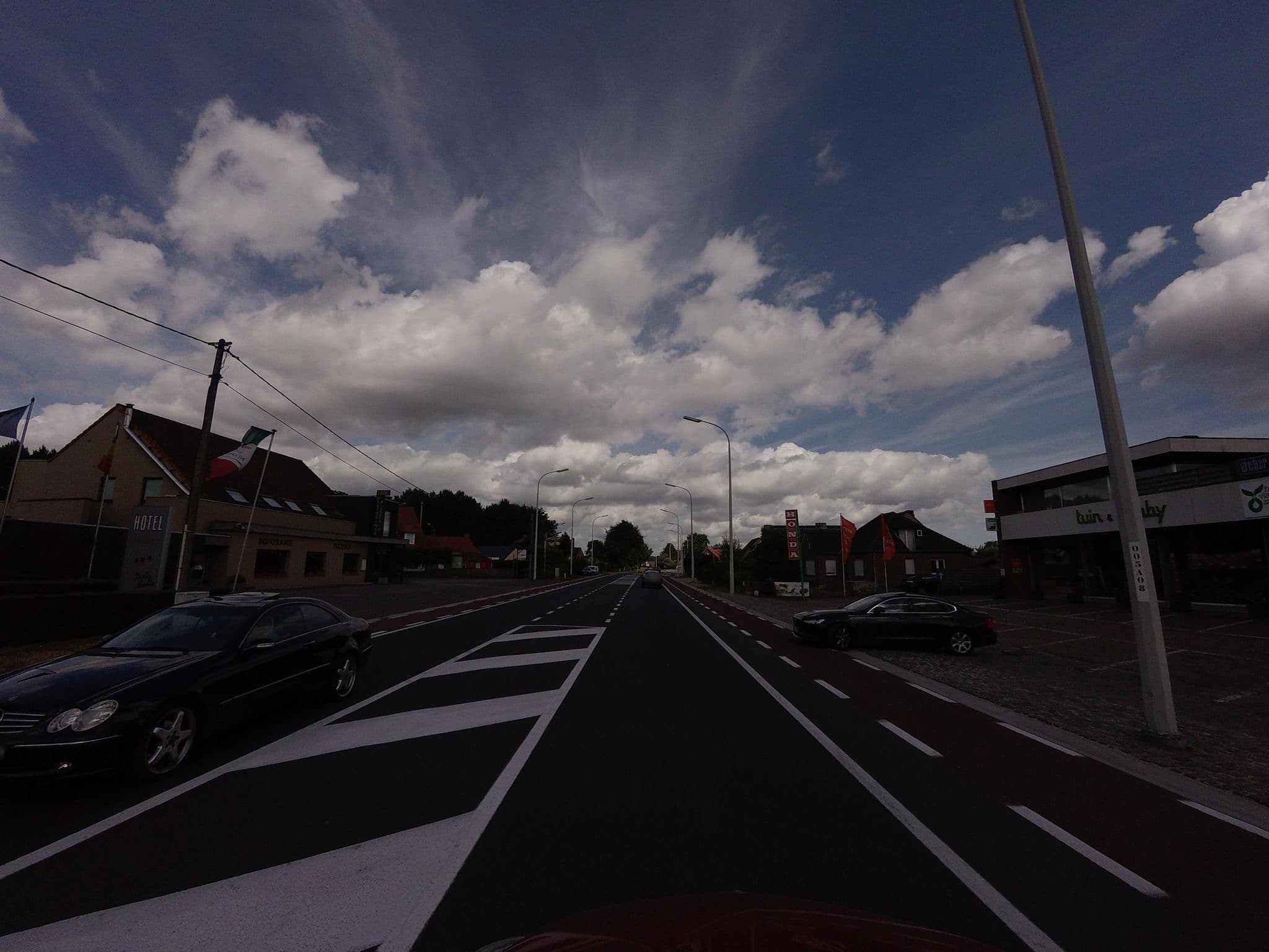 Street view near Hotel IsolaBella***, Waarschoot — © filipc (CC BY-SA · Mapillary)