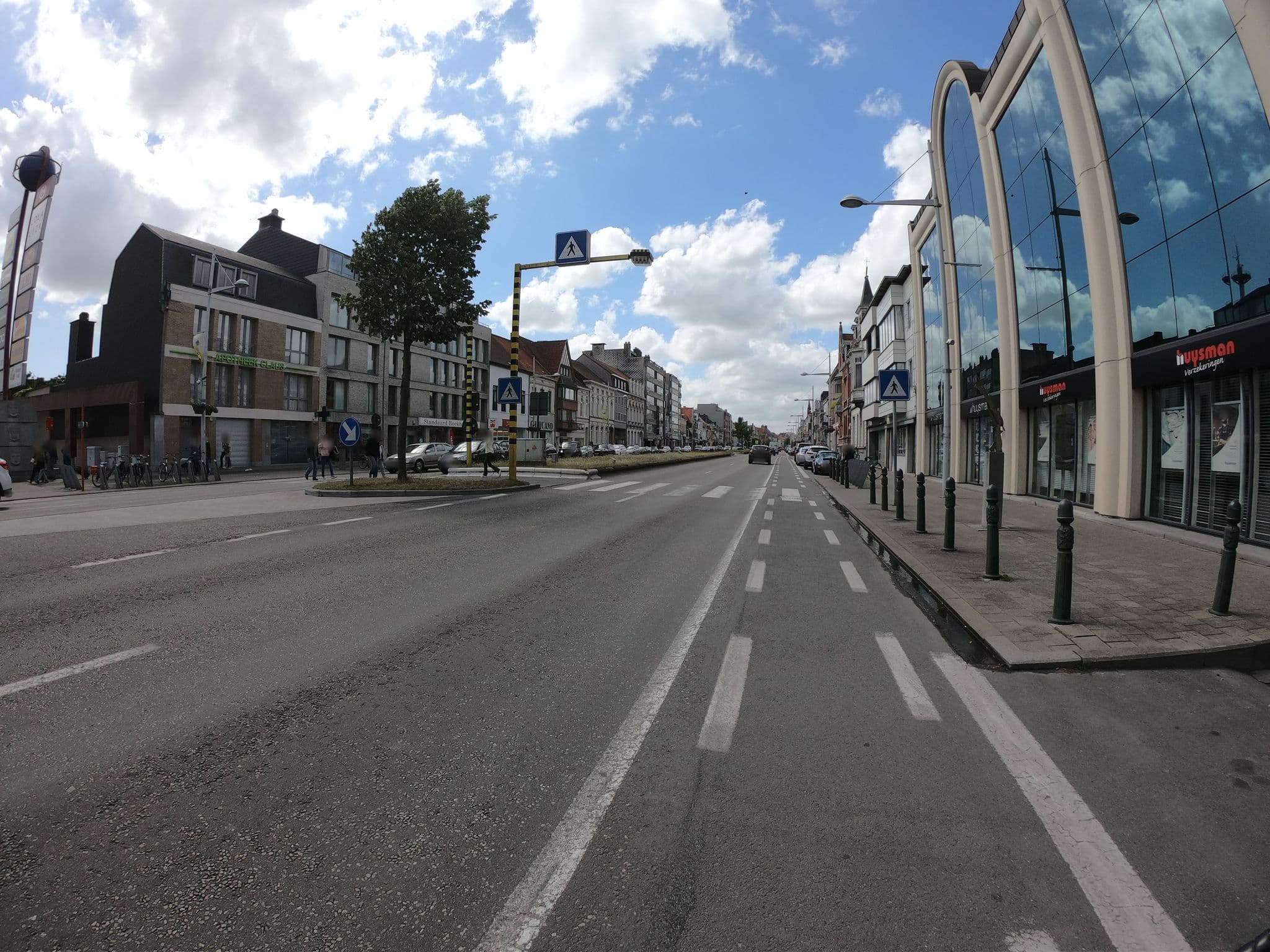 Street view near Hotelcontact Belux Bvba, Eeklo — © polyglot (CC BY-SA · Mapillary)
