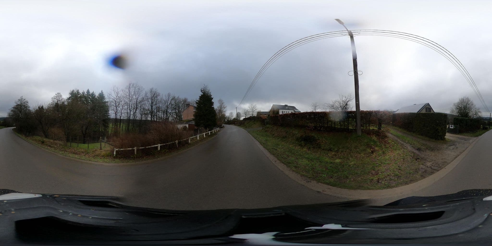 Street view near cheneux cottage, Stoumont — © ledantec (CC BY-SA · Mapillary)