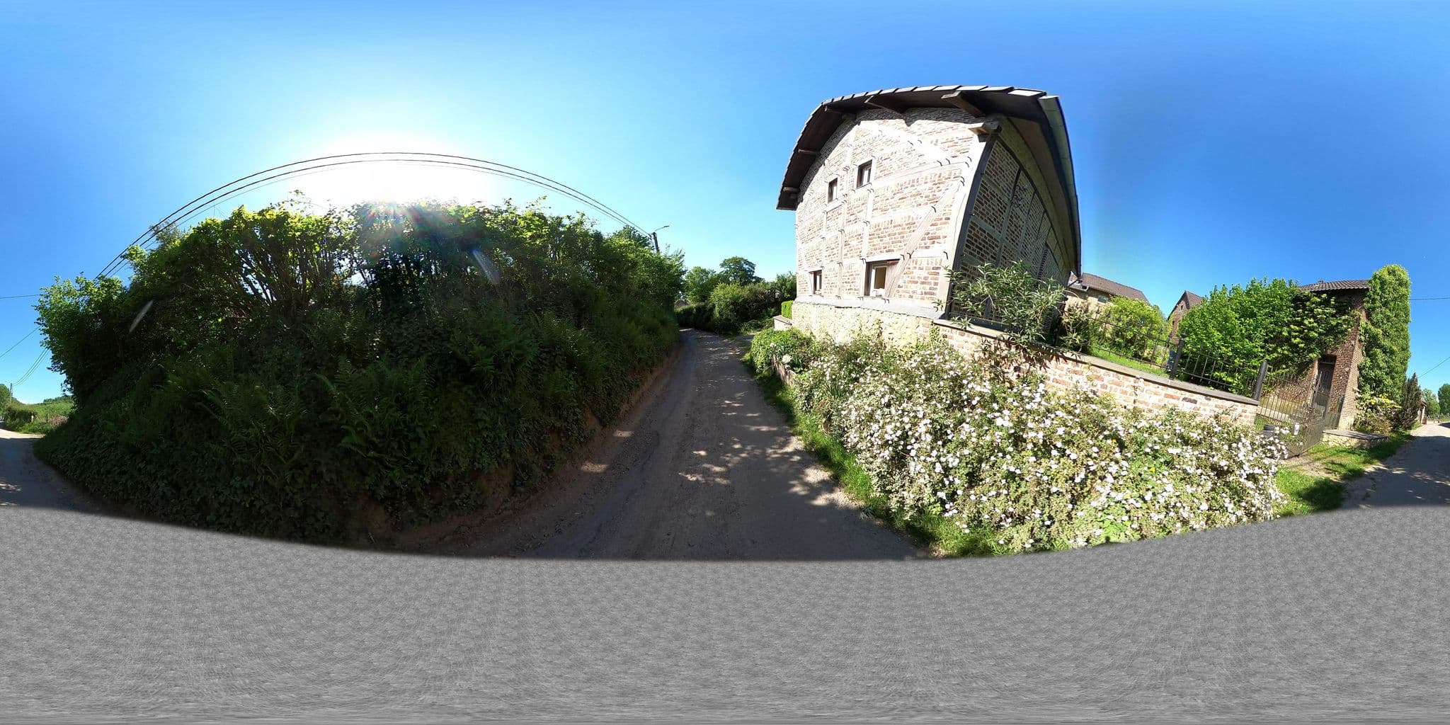Street view near Gary’s house, Sint-Pieters-Voeren — © Eebie (CC BY-SA · Mapillary)