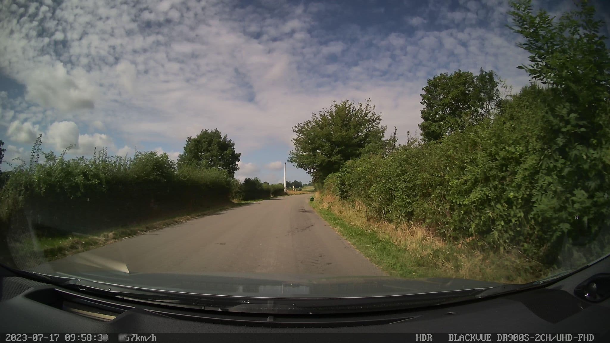 Street view near Aux Deux Coins Ronds, Hombourg — © madel (CC BY-SA · Mapillary)
