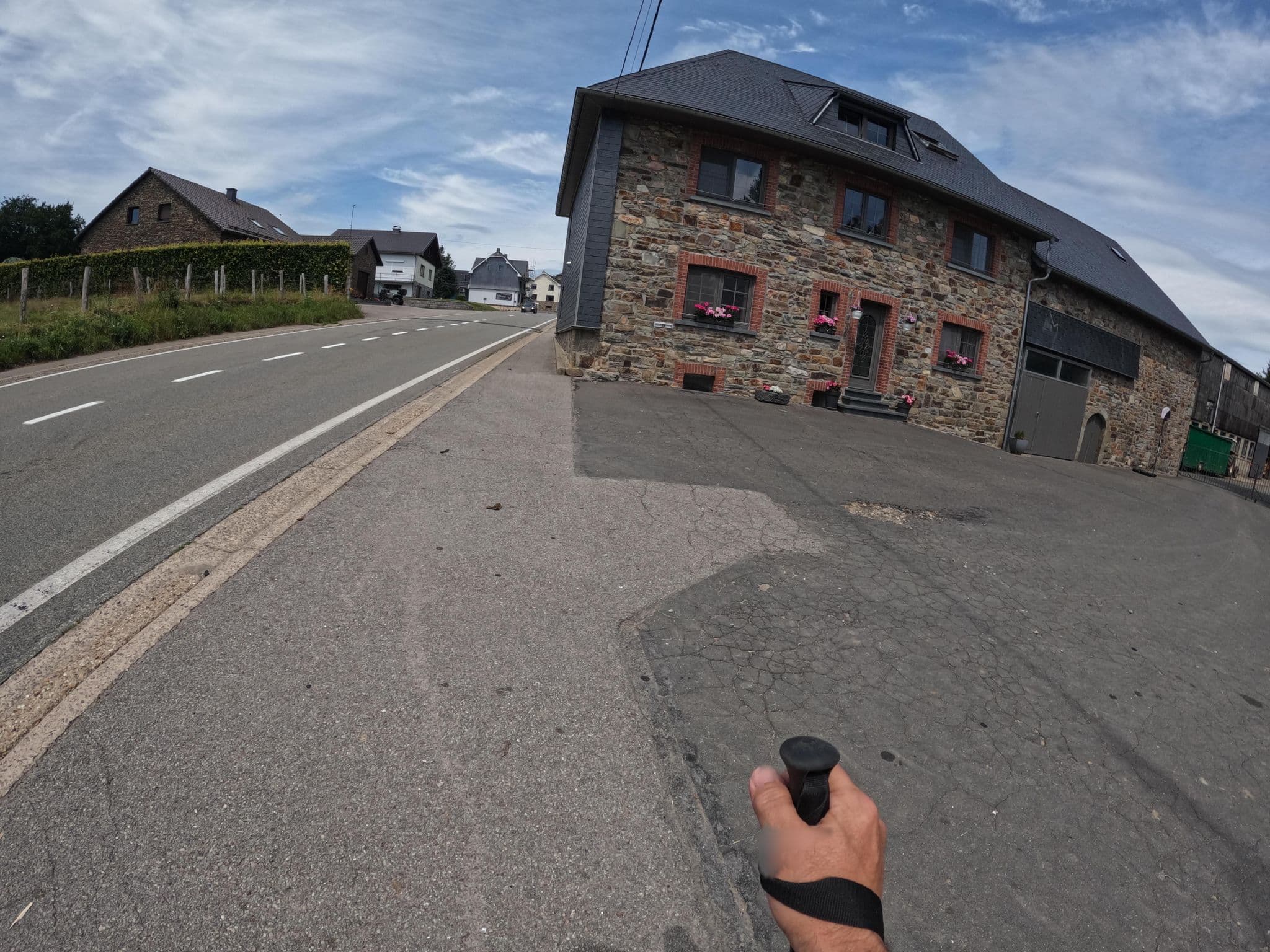 Street view near Ancien Relais de Poste Hotel Robertville, Robertville — © vinisa (CC BY-SA · Mapillary)
