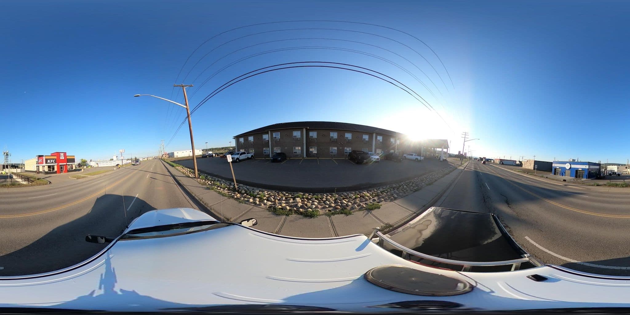 Street view near Comfort Inn, Dawson Creek — © CChalmersDCEngg (CC BY-SA · Mapillary)