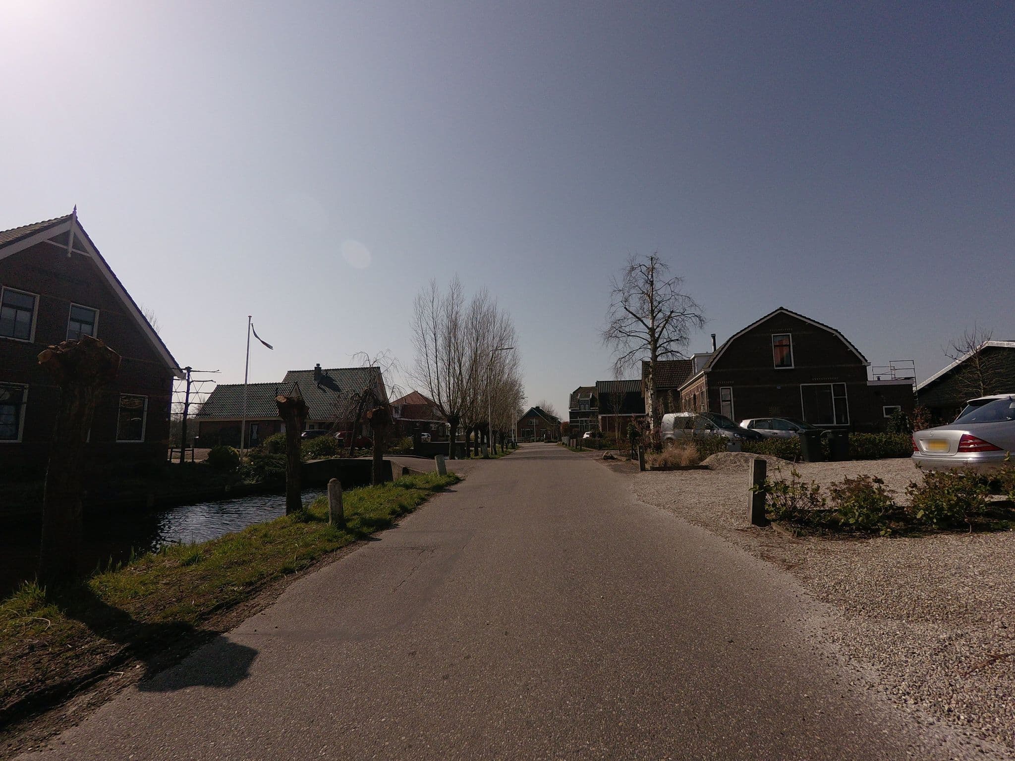Street view near Bed and breakfast Hoeve Spoorzicht, Oudewater — © ankeric (CC BY-SA · Mapillary)