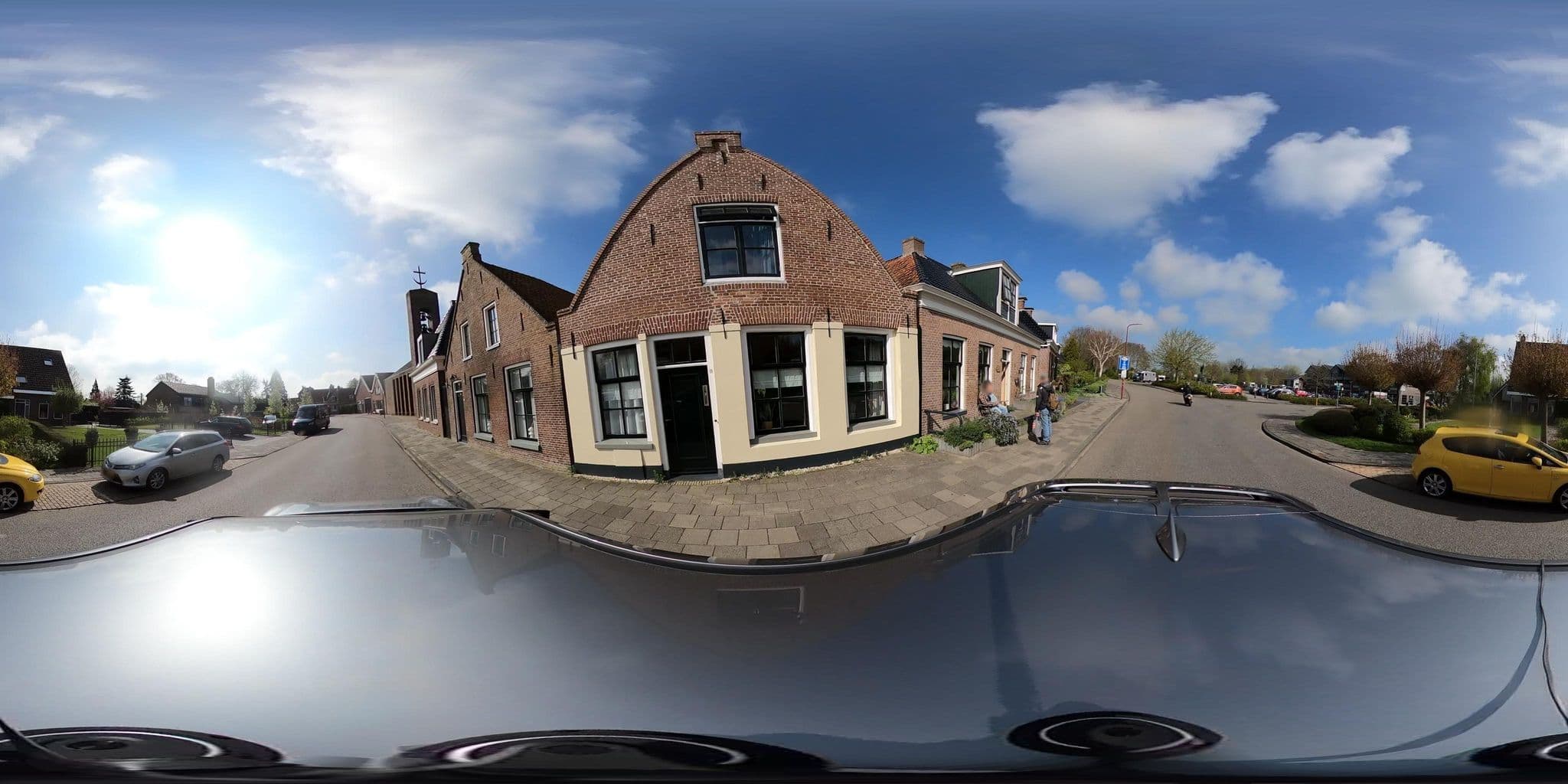 Street view near Brochje Tabak Pension Bed, Makkum — © thewizard (CC BY-SA · Mapillary)