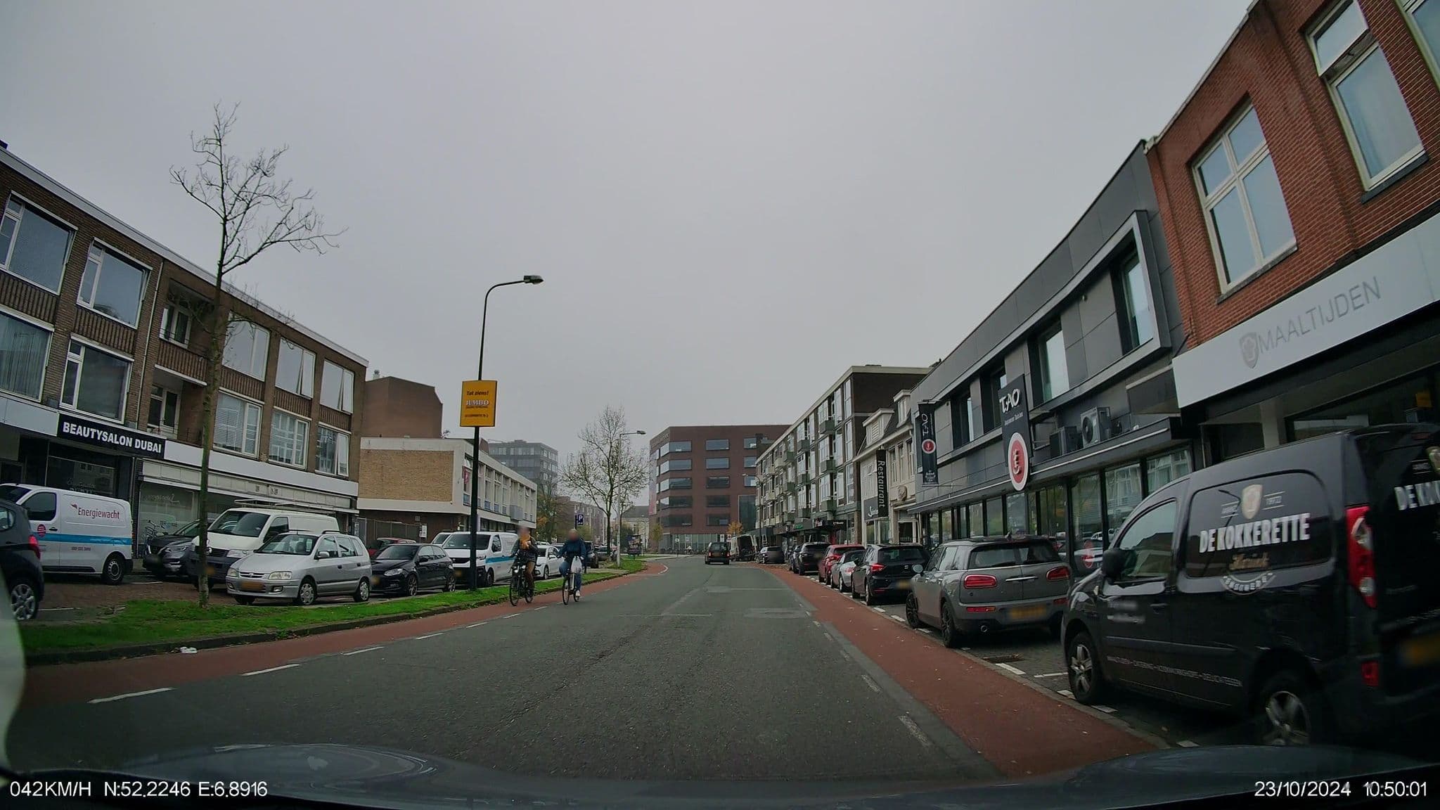 Street view near Central-Day Inn, Enschede — © thewizard (CC BY-SA · Mapillary)