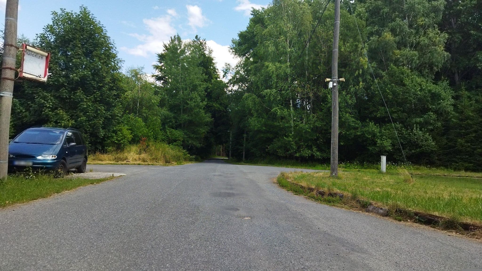 Street view near Pension Hubert, Přimda — © changchun1 (CC BY-SA · Mapillary)