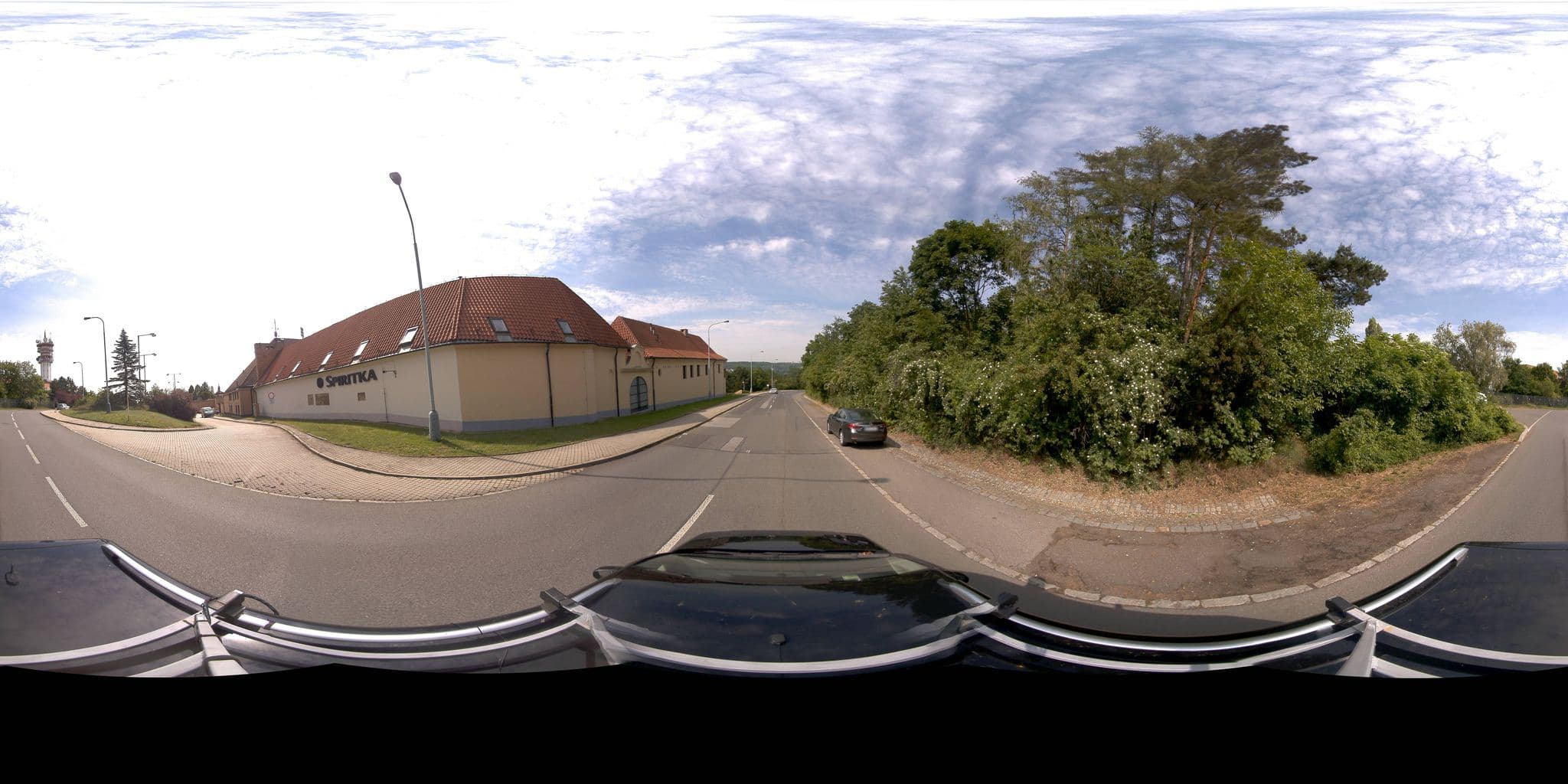 Street view near Spiritka Hotel Prague, Košíře — © jeffreymartin (CC BY-SA · Mapillary)