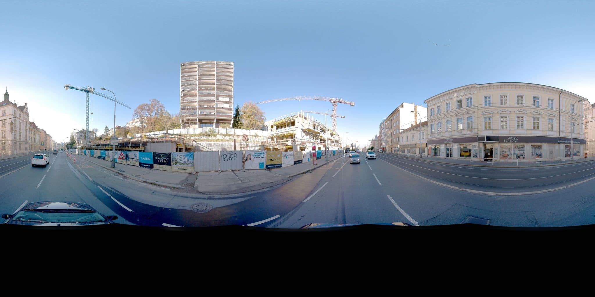 Street view near ARCHA - průmyslová kancelář, Košíře — © jeffreymartin (CC BY-SA · Mapillary)