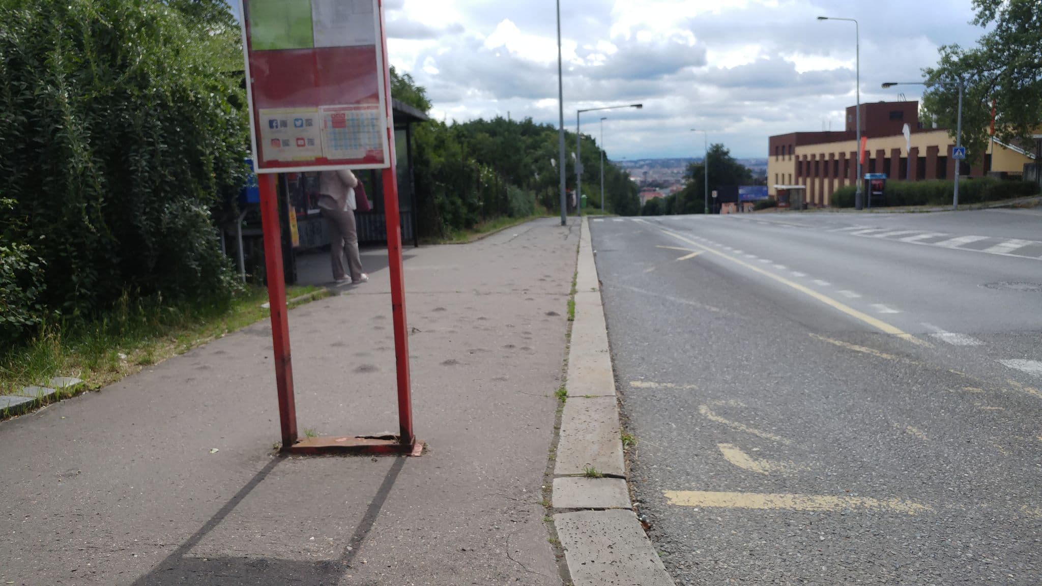Street view near Hotel Praha Brilliant, Prosek — © pbb (CC BY-SA · Mapillary)