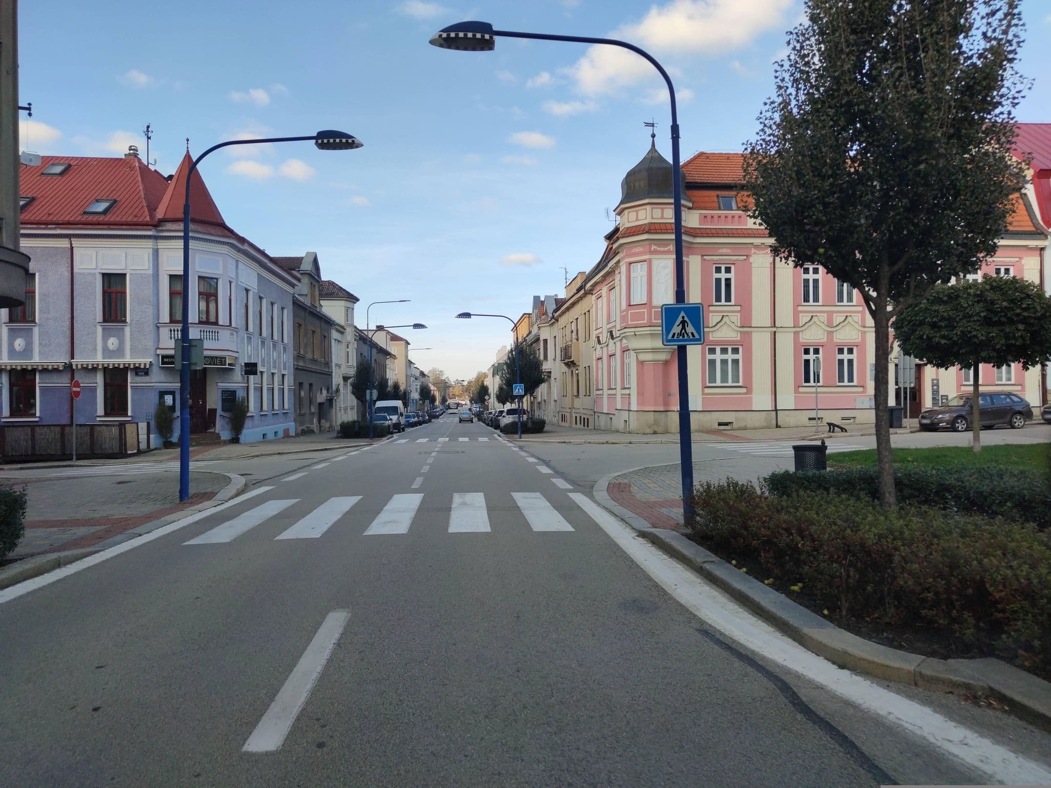 Street view near Hotel Perla, Jindřichův Hradec — © martinpoljak (CC BY-SA · Mapillary)
