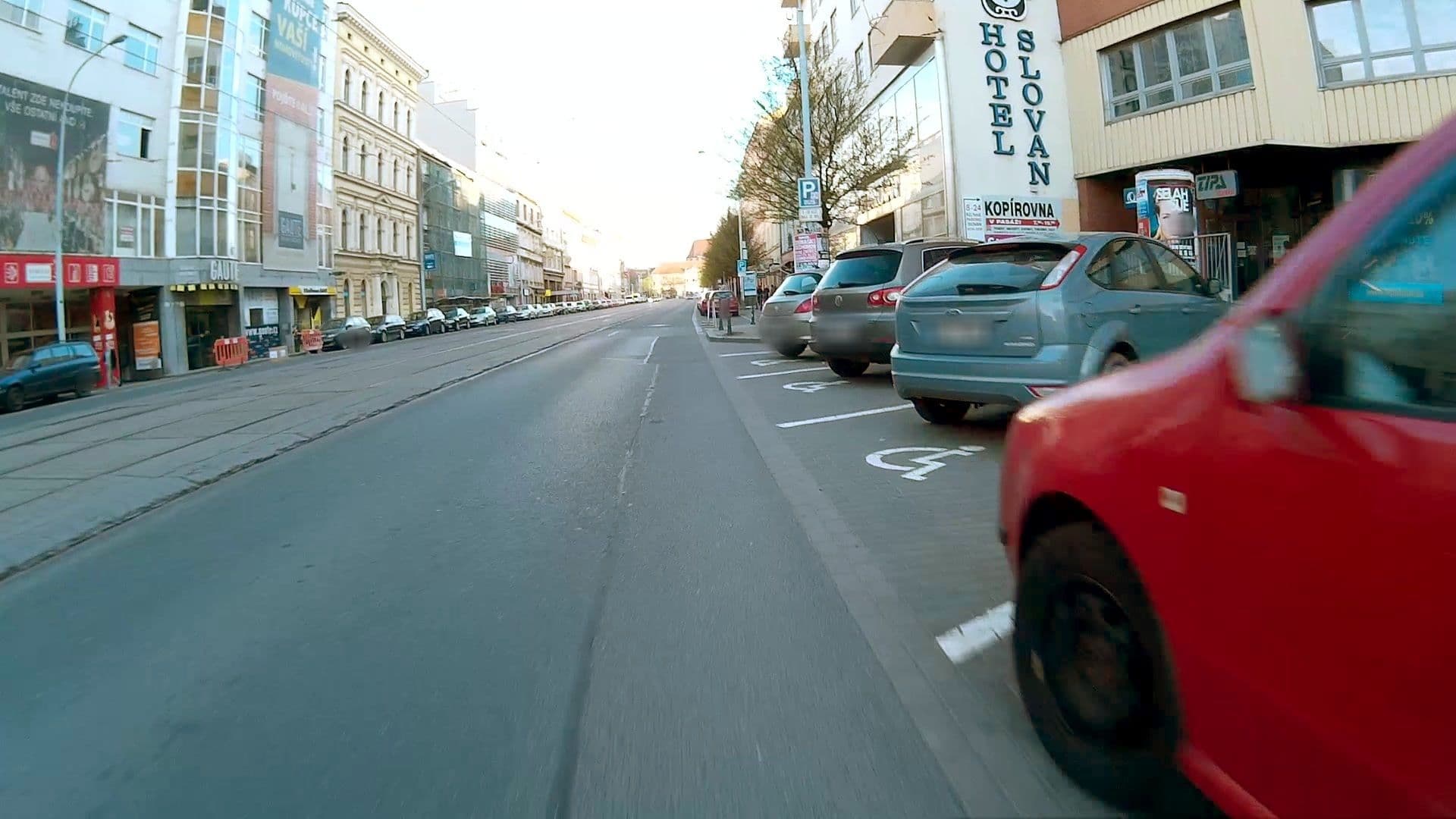 Street view near Apt. B2, Brno — © hcz (CC BY-SA · Mapillary)