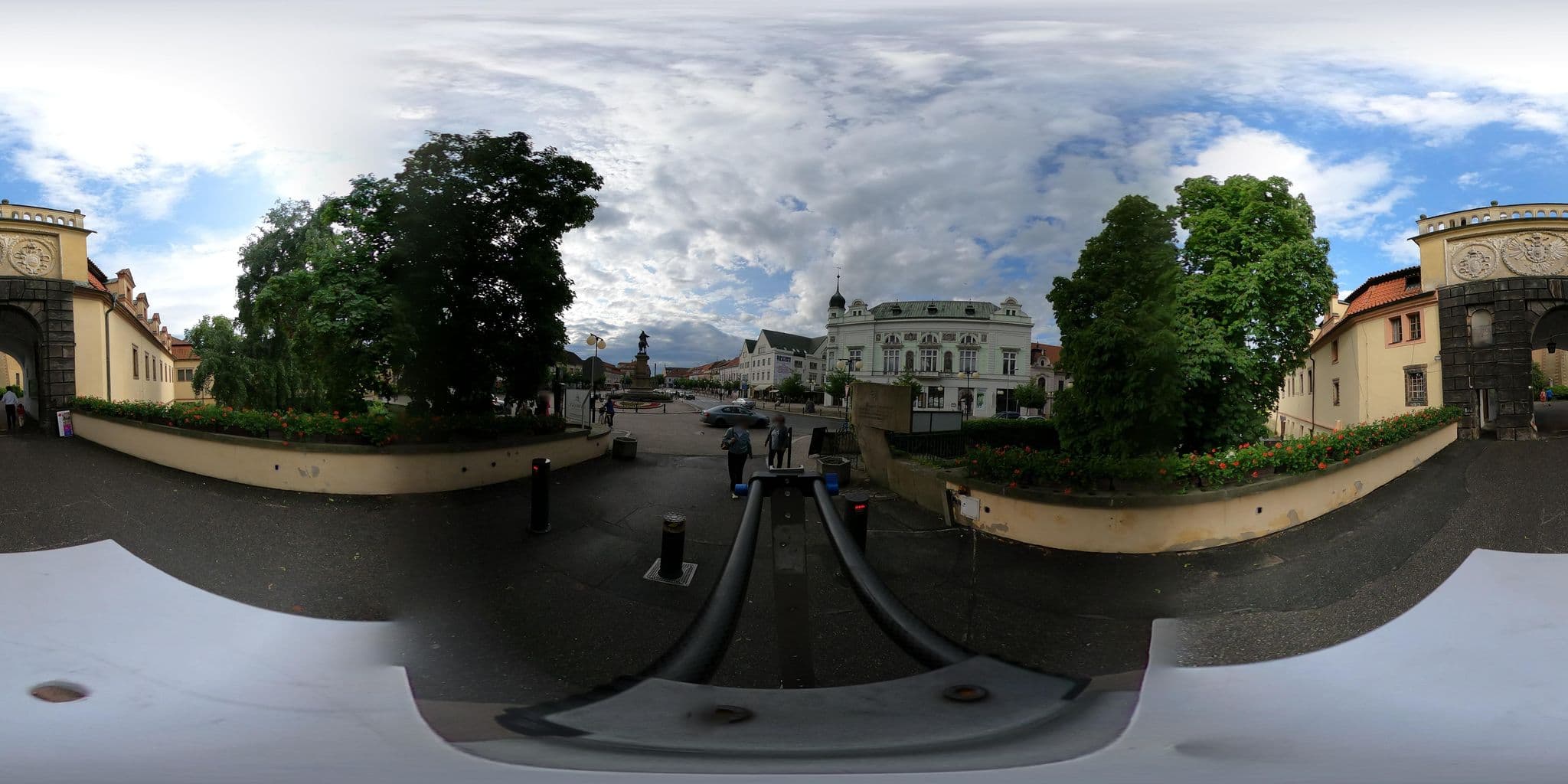 Street view near Zámecký Penzion, Poděbrady — © wegavision (CC BY-SA · Mapillary)
