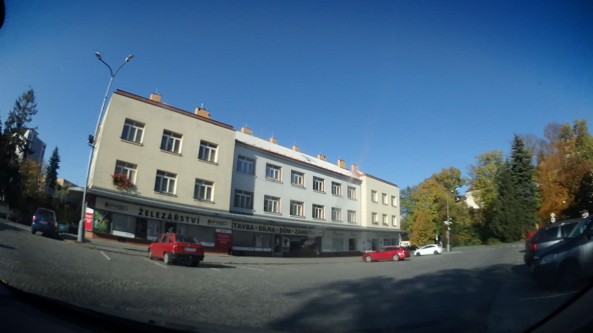 Street view near Centrál, Chrudim — © jakuje (CC BY-SA · Mapillary)