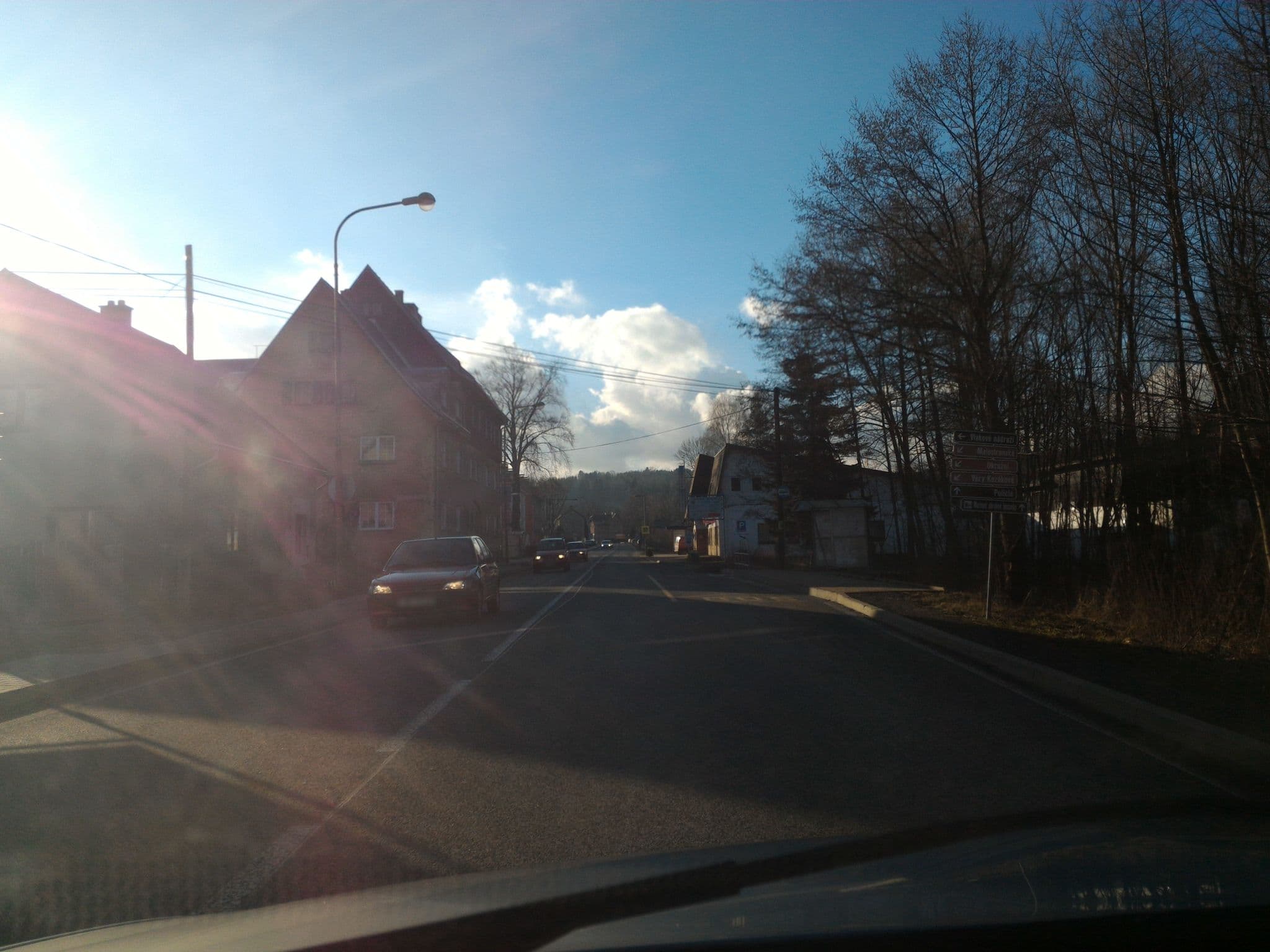 Street view near Penzion U Nosků, Tanvald — © fell3 (CC BY-SA · Mapillary)