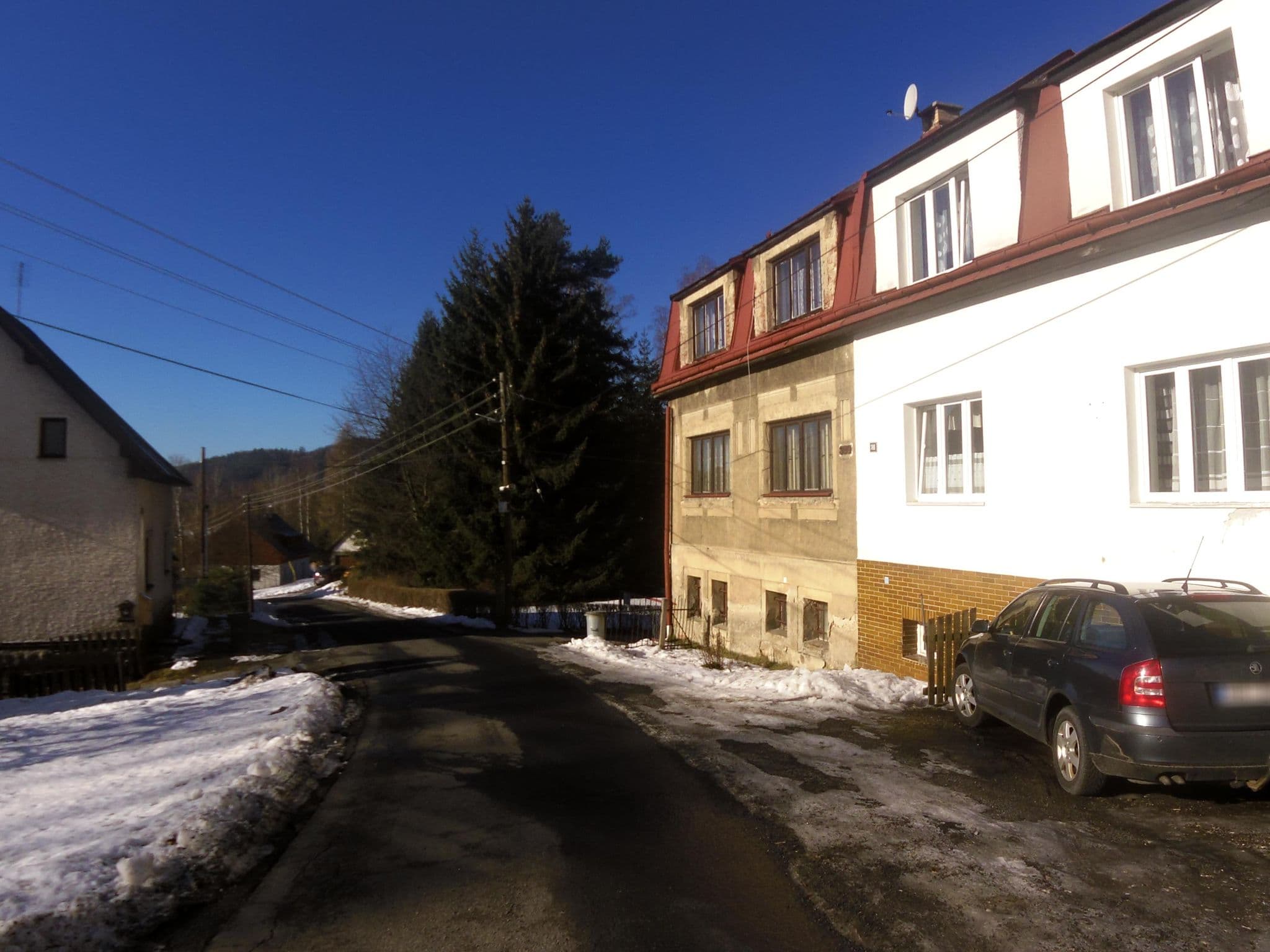 Street view near Penzion Medvídek, Tanvald — © fell3 (CC BY-SA · Mapillary)