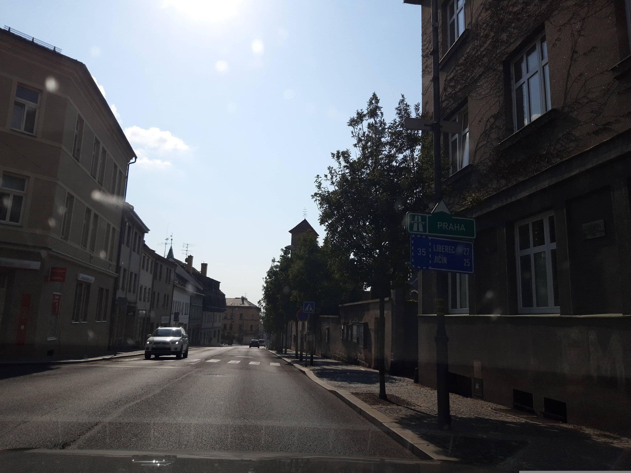 Street view near Hotel Cleopatra, Turnov — © gob (CC BY-SA · Mapillary)