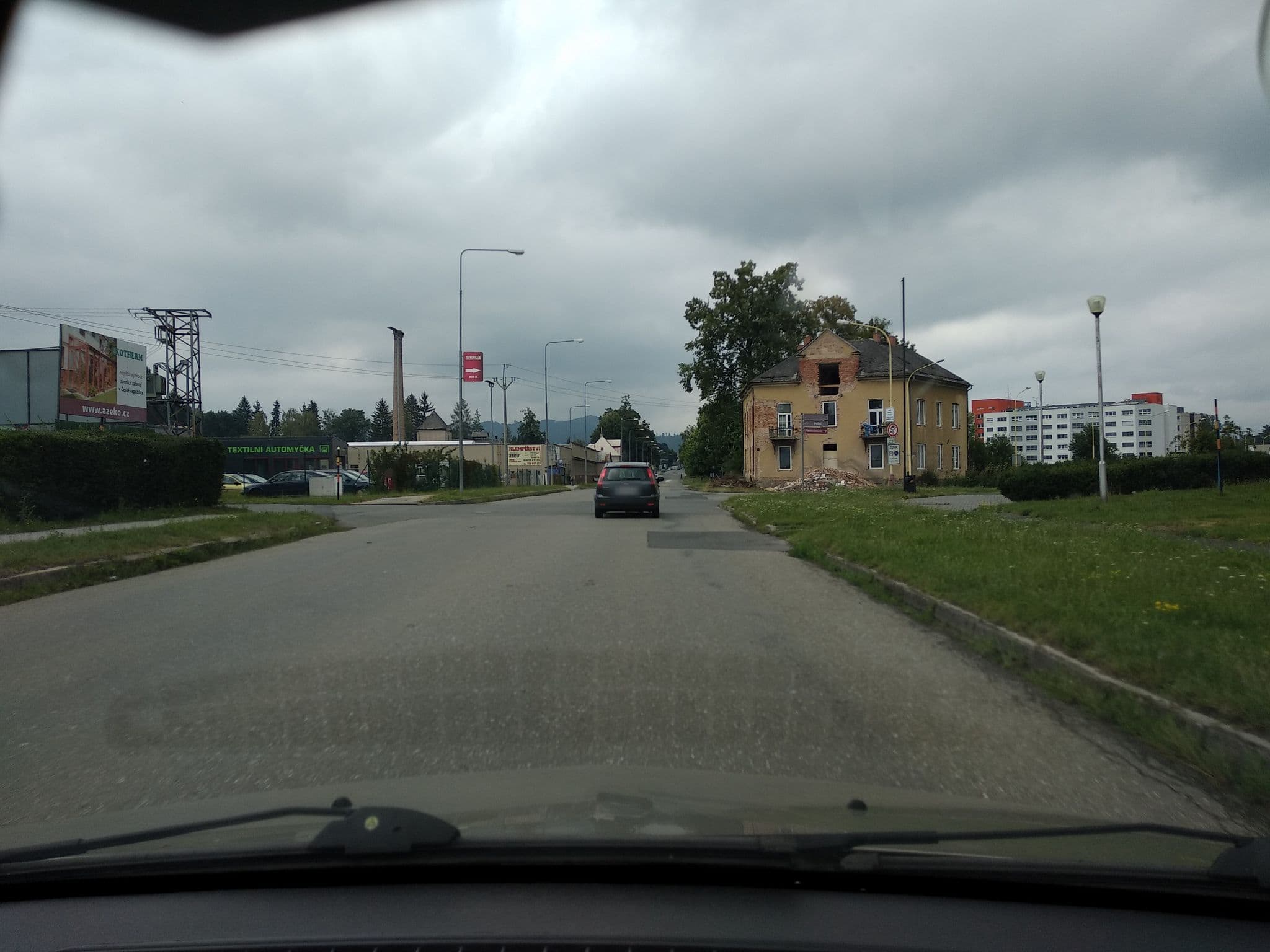 Street view near Hotel Koruna, Šumperk — © doubycz (CC BY-SA · Mapillary)