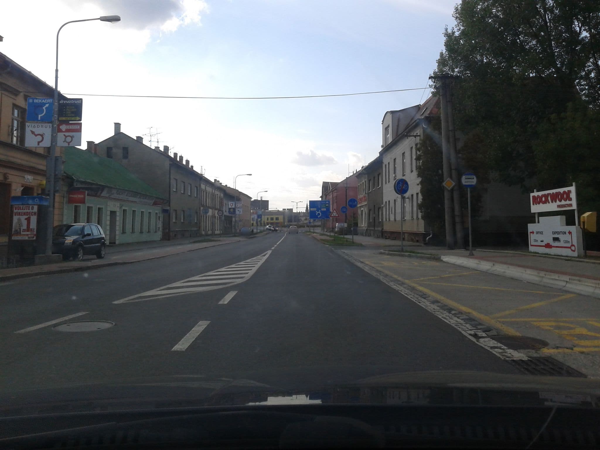 Street view near Motel MAX, Bohumín — © wziento (CC BY-SA · Mapillary)
