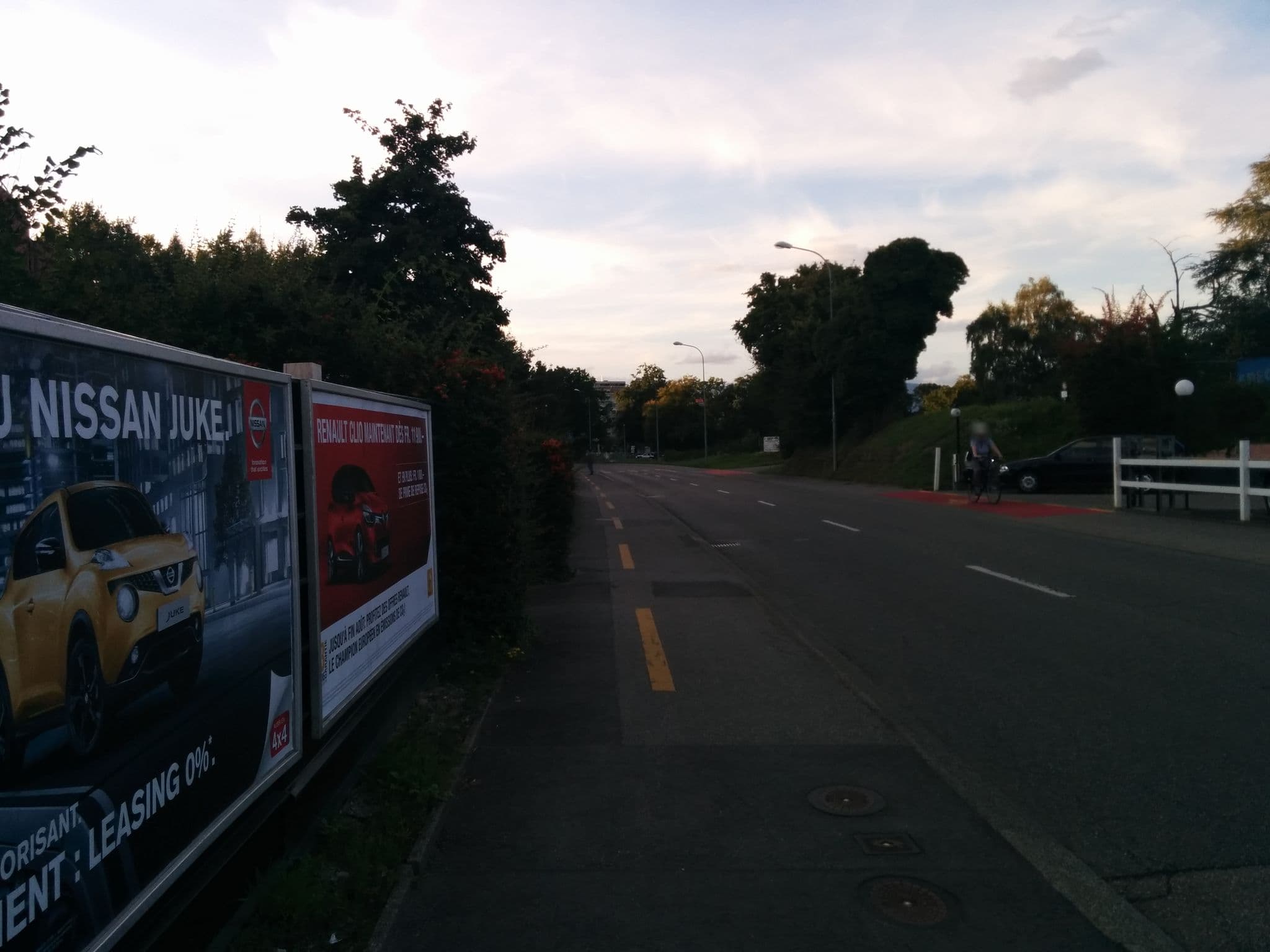 Street view near Room 307 NH Hotel, Meyrin — © flippy (CC BY-SA · Mapillary)