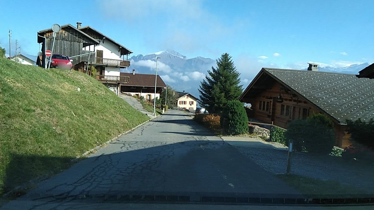 Street view near Restaurant Le Refuge, Vionnaz — © selfishseahorse (CC BY-SA · Mapillary)
