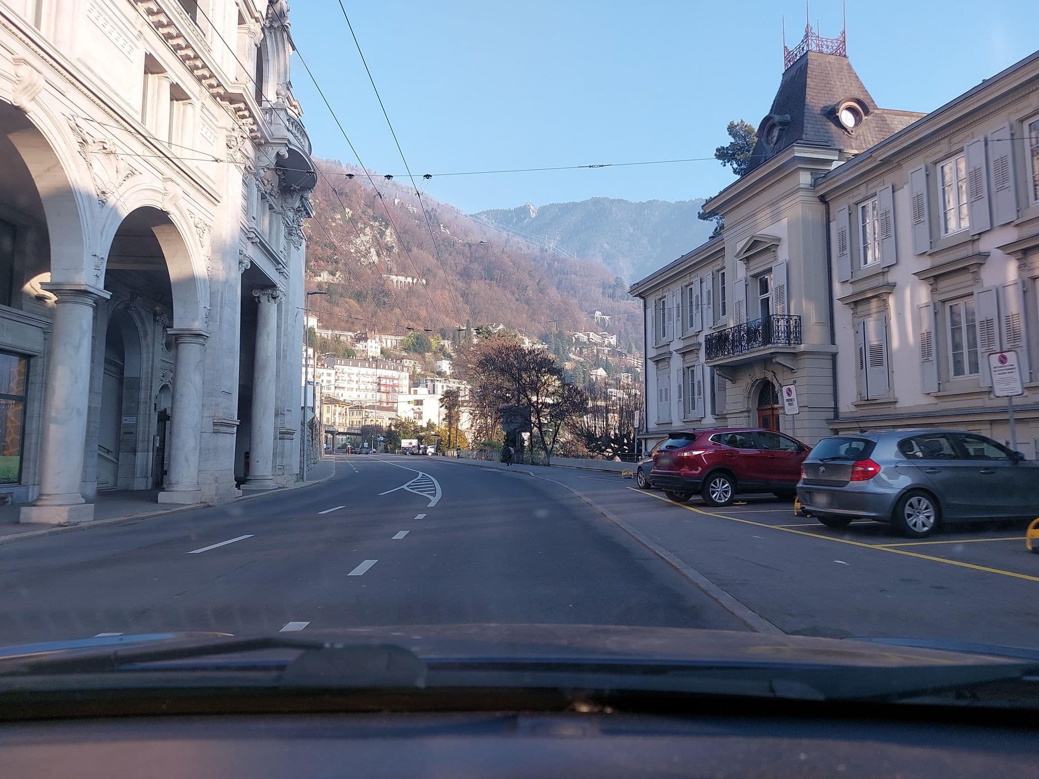 Street view near Montreux Lake View Apartments and Spa, Montreux — © Balbenar (CC BY-SA · Mapillary)