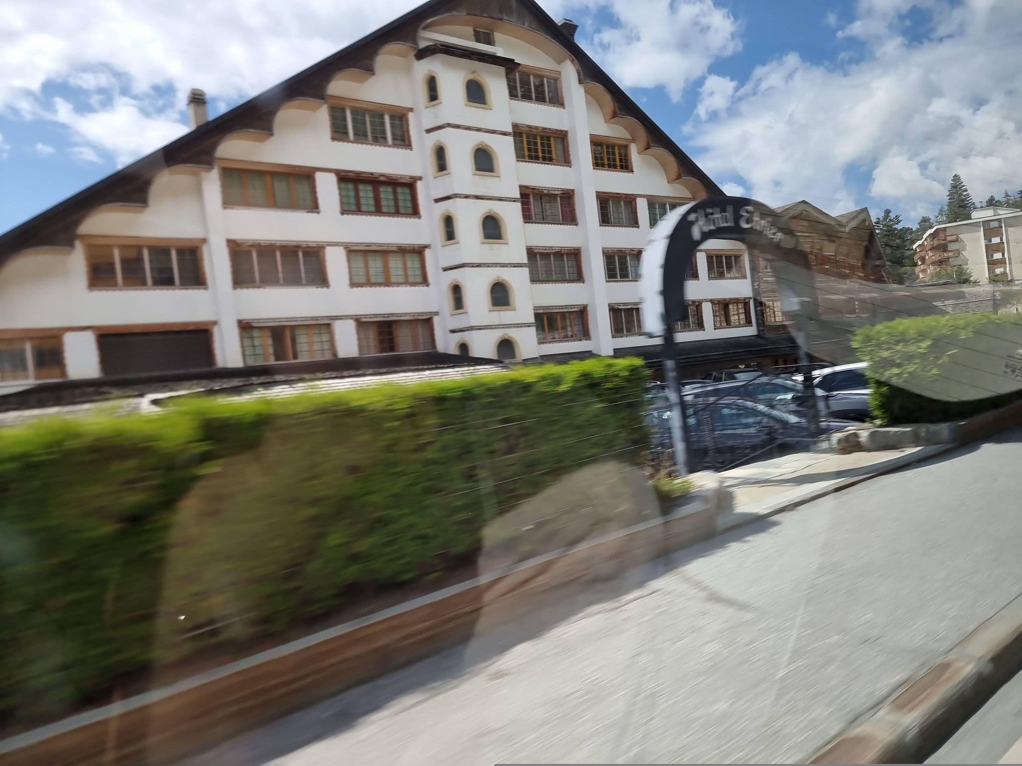 Street view near Hotel Etrier, Crans-Montana — © mapfool (CC BY-SA · Mapillary)