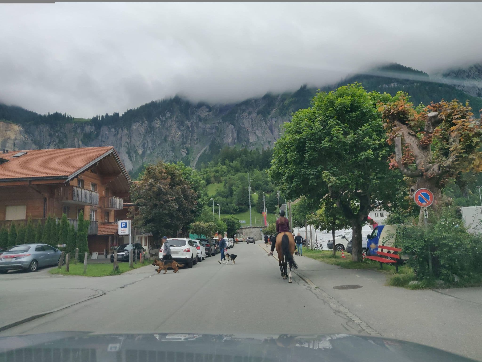 Street view near David Wanderfluh-gerber Hotel Oeschinensee, Kandersteg — © Yha1 (CC BY-SA · Mapillary)