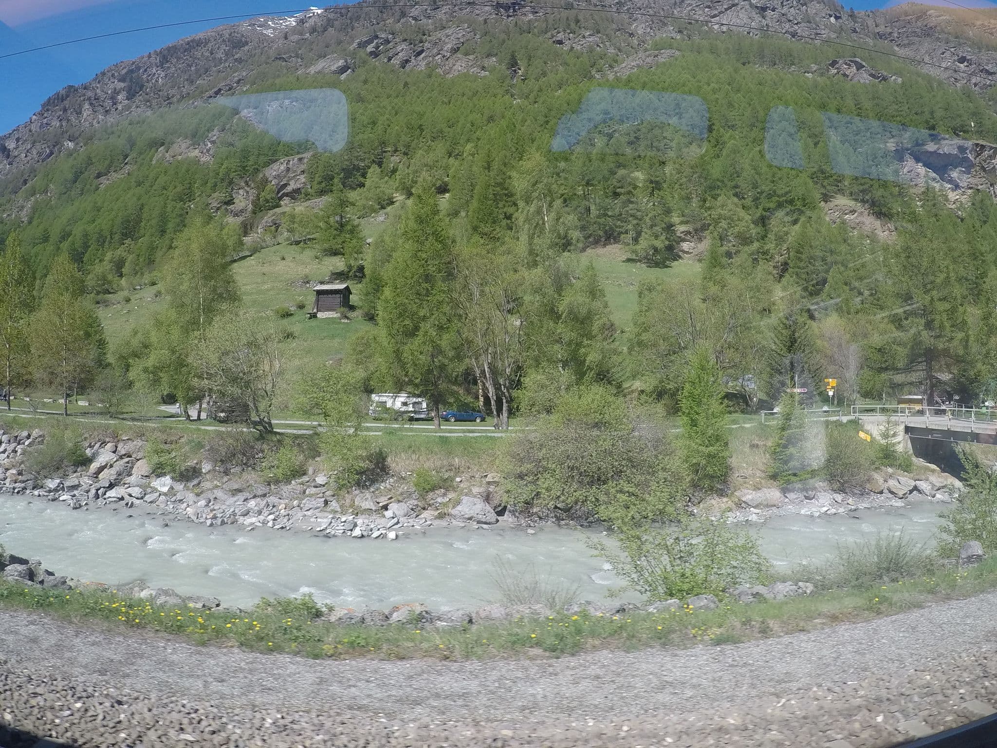 Street view near Elite Hotel Tasch, Zermatt — © chrisbeddow (CC BY-SA · Mapillary)