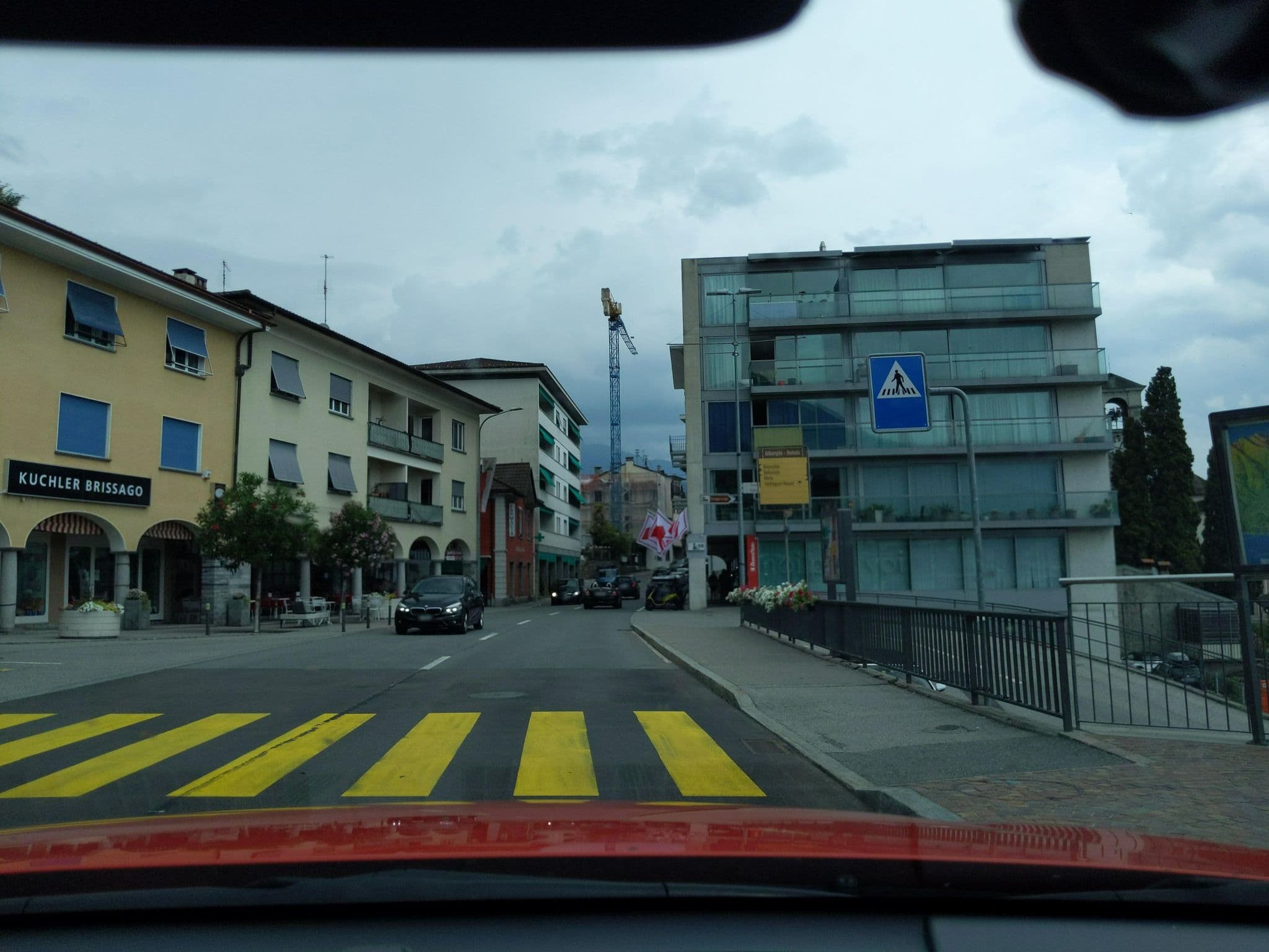 Street view near Apartment Egeria Brissago, Brissago — © mcliquid (CC BY-SA · Mapillary)