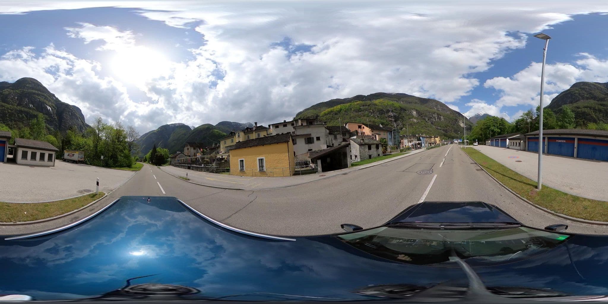 Street view near Pensione Apolonia, Cevio — © borovac (CC BY-SA · Mapillary)