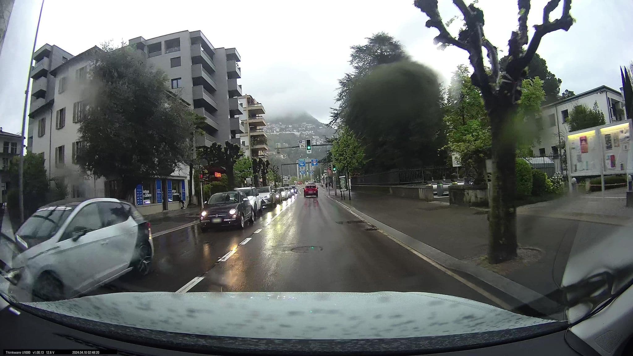 Street view near Rosa Fam. Bassi -Chappuis, Lugano — © maxim752 (CC BY-SA · Mapillary)
