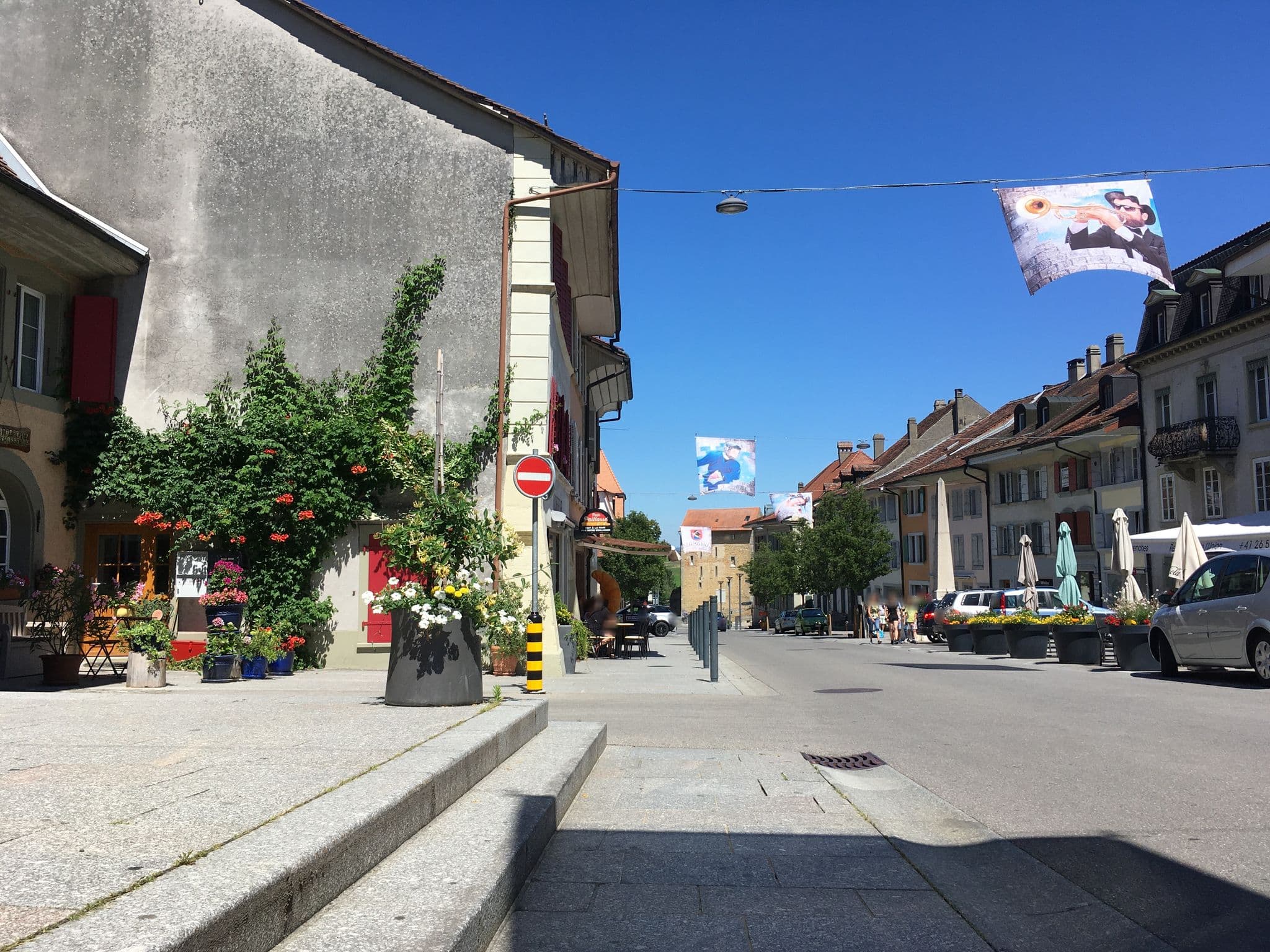 Street view near Hôtel-Restaurant Union, Avenches — © beat (CC BY-SA · Mapillary)