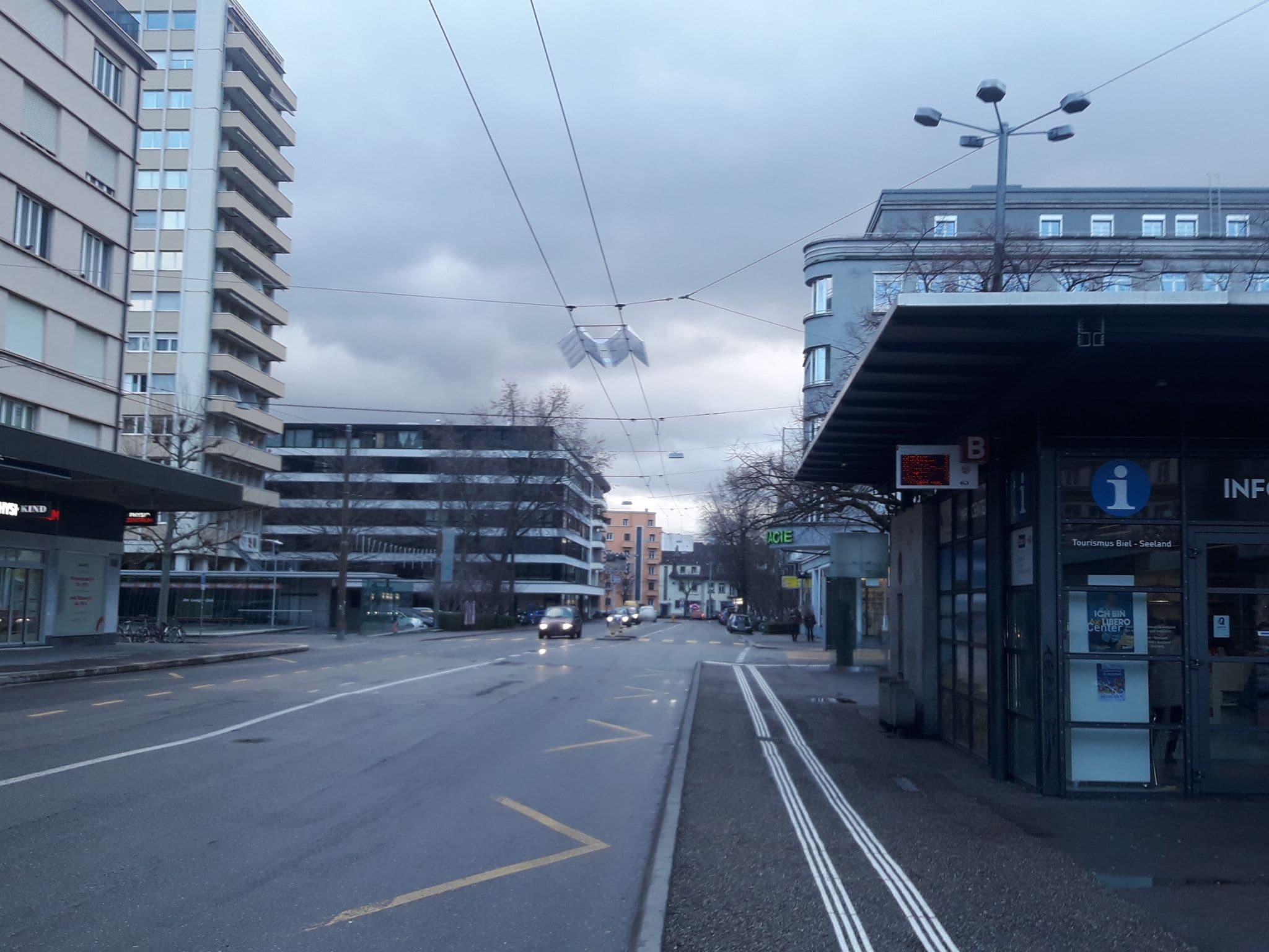Street view near Tourismus Biel Seeland, Biel/Bienne — © bodo3 (CC BY-SA · Mapillary)