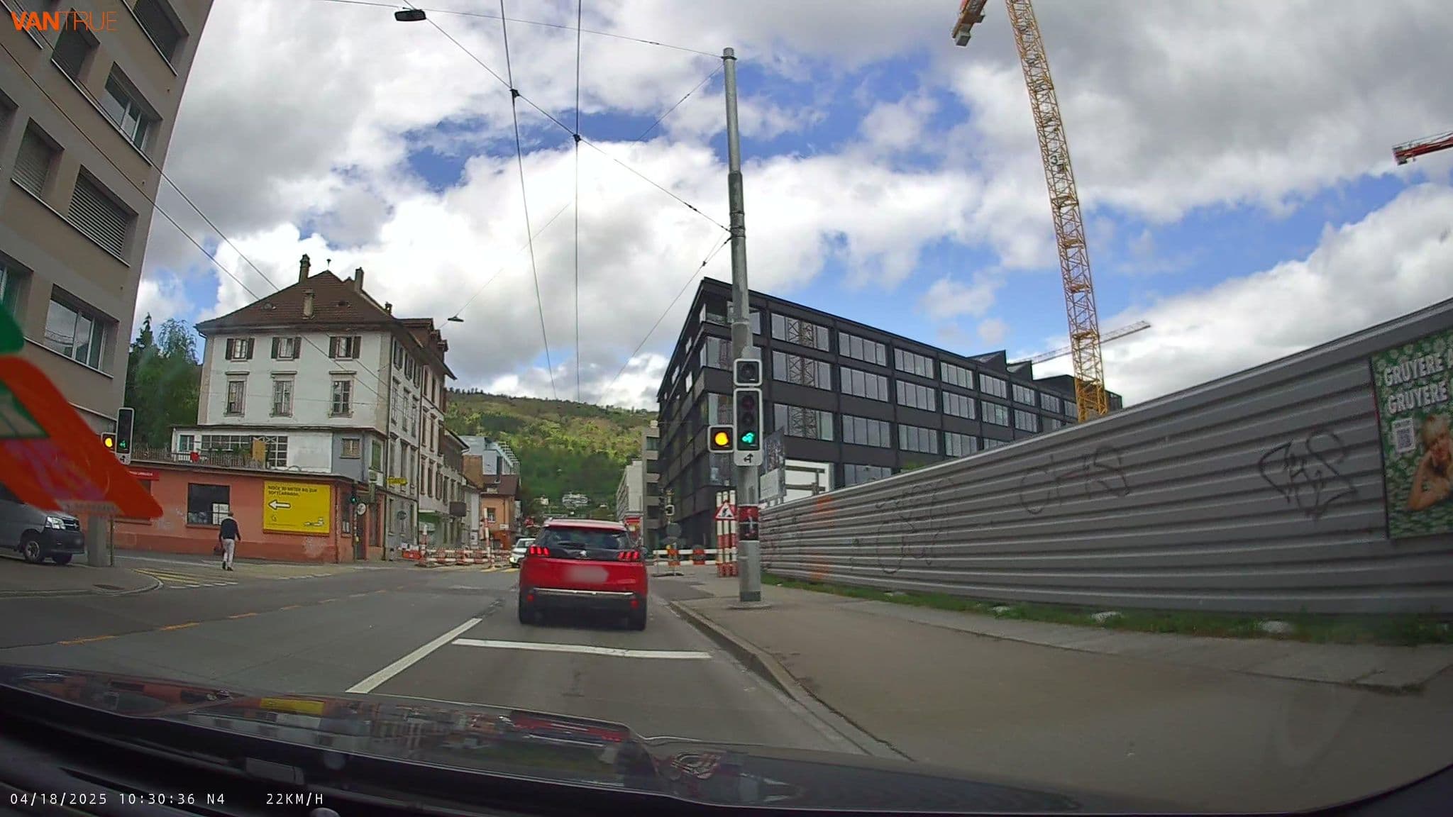 Street view near Best Western Hotel Continental, Nidau — © fcignat (CC BY-SA · Mapillary)