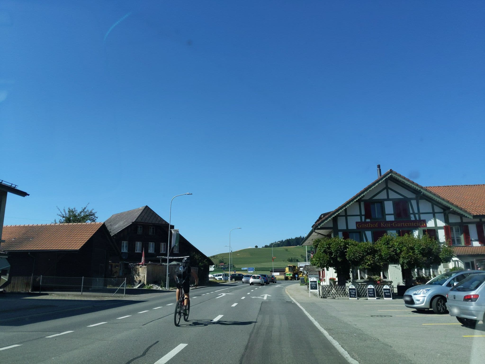 Street view near Hotel Restaurant Koi-Gartenteich, Dürrenroth — © biobuur (CC BY-SA · Mapillary)