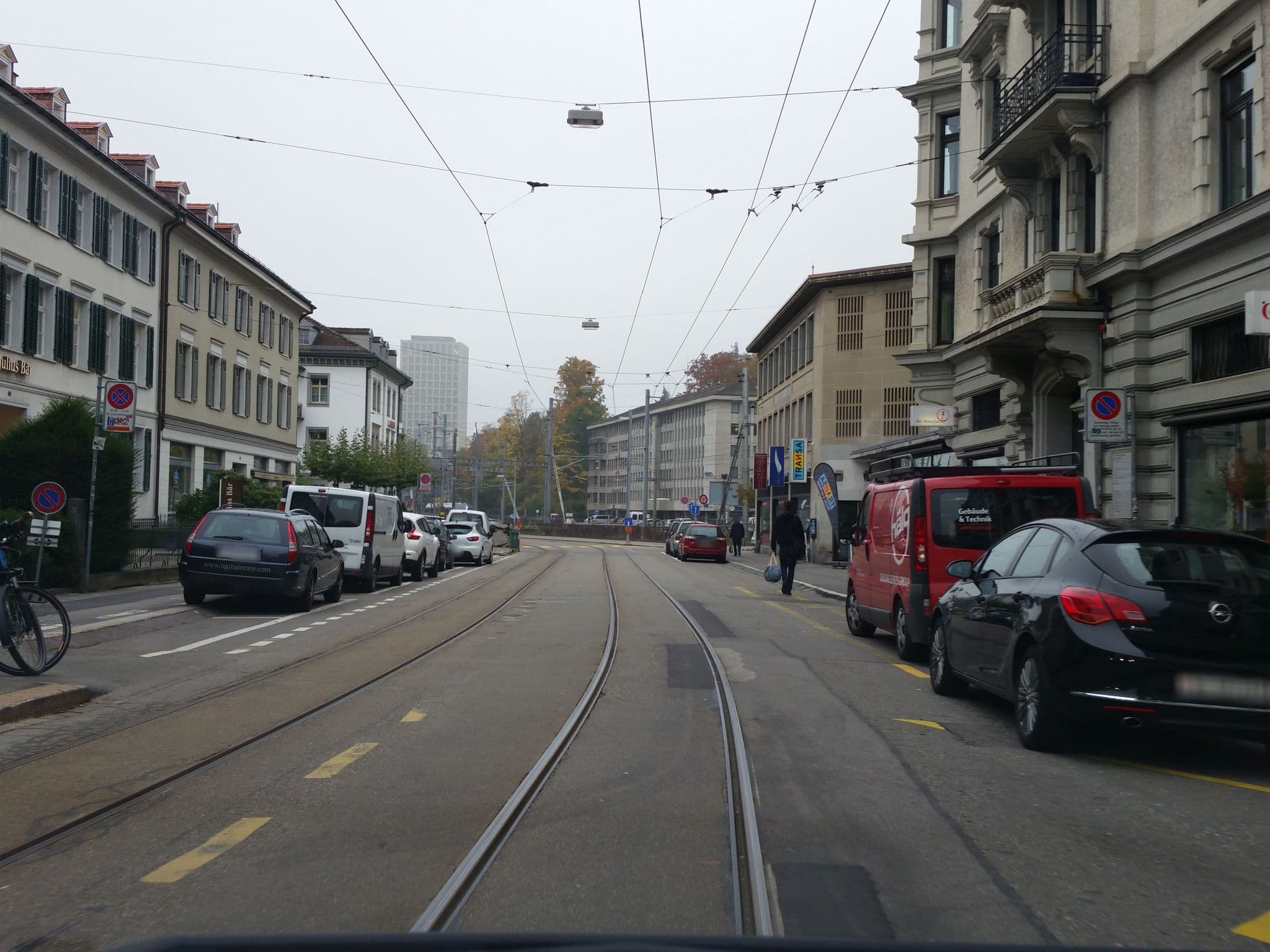 Street view near Flugshop, Sankt Gallen — © himmelbuerger (CC BY-SA · Mapillary)