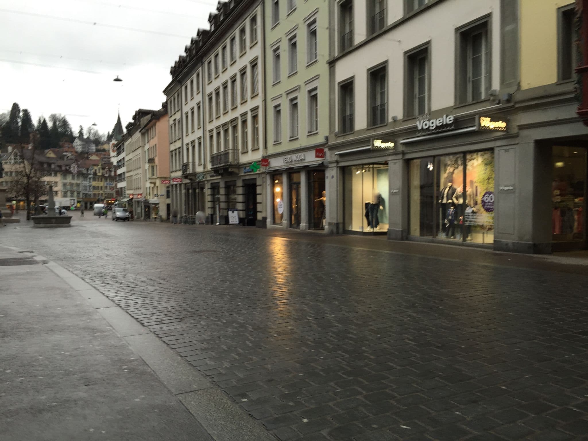 Street view near Restaurant Papagei, Sankt Gallen — © trac71 (CC BY-SA · Mapillary)