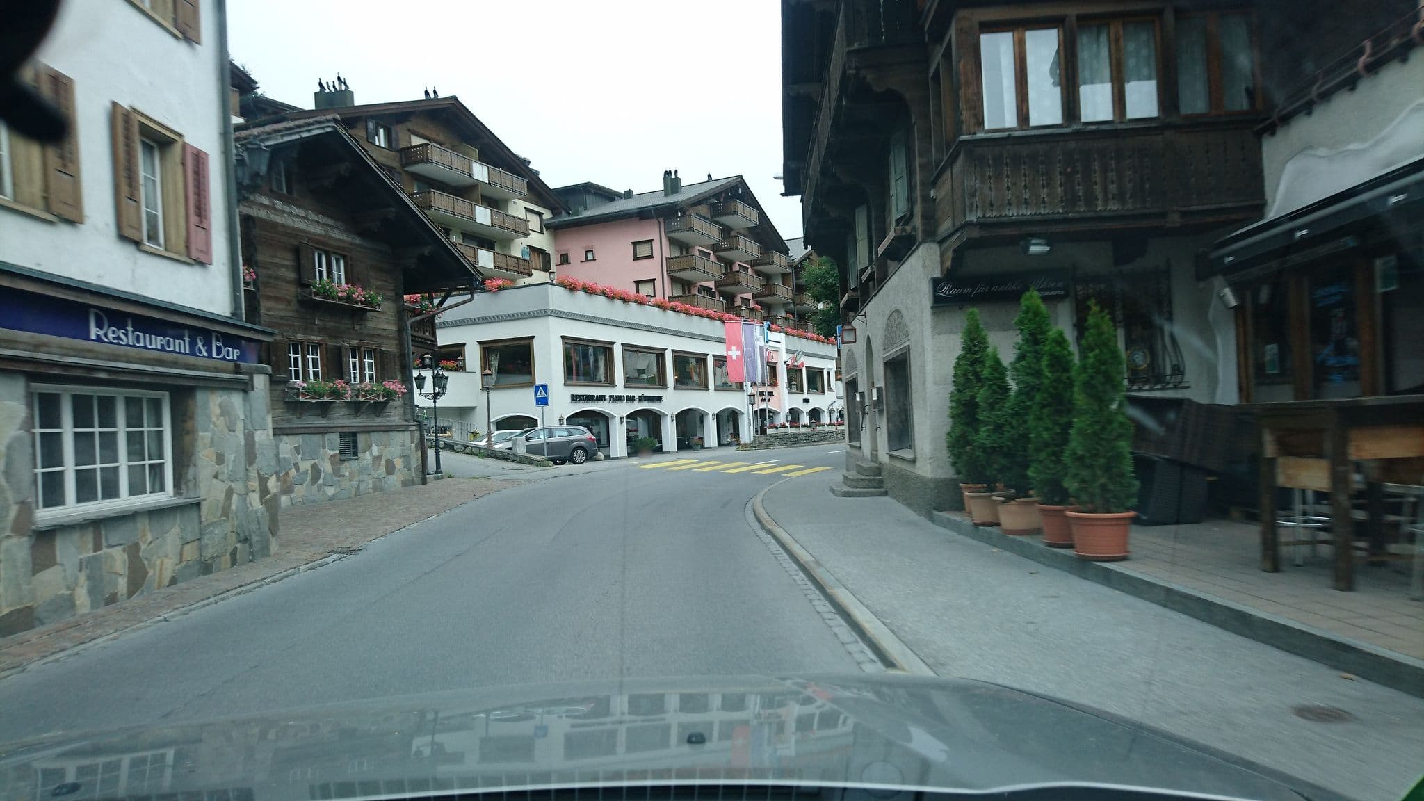 Street view near The Rustico Hotel Klosters, Klosters Serneus — © voschix (CC BY-SA · Mapillary)